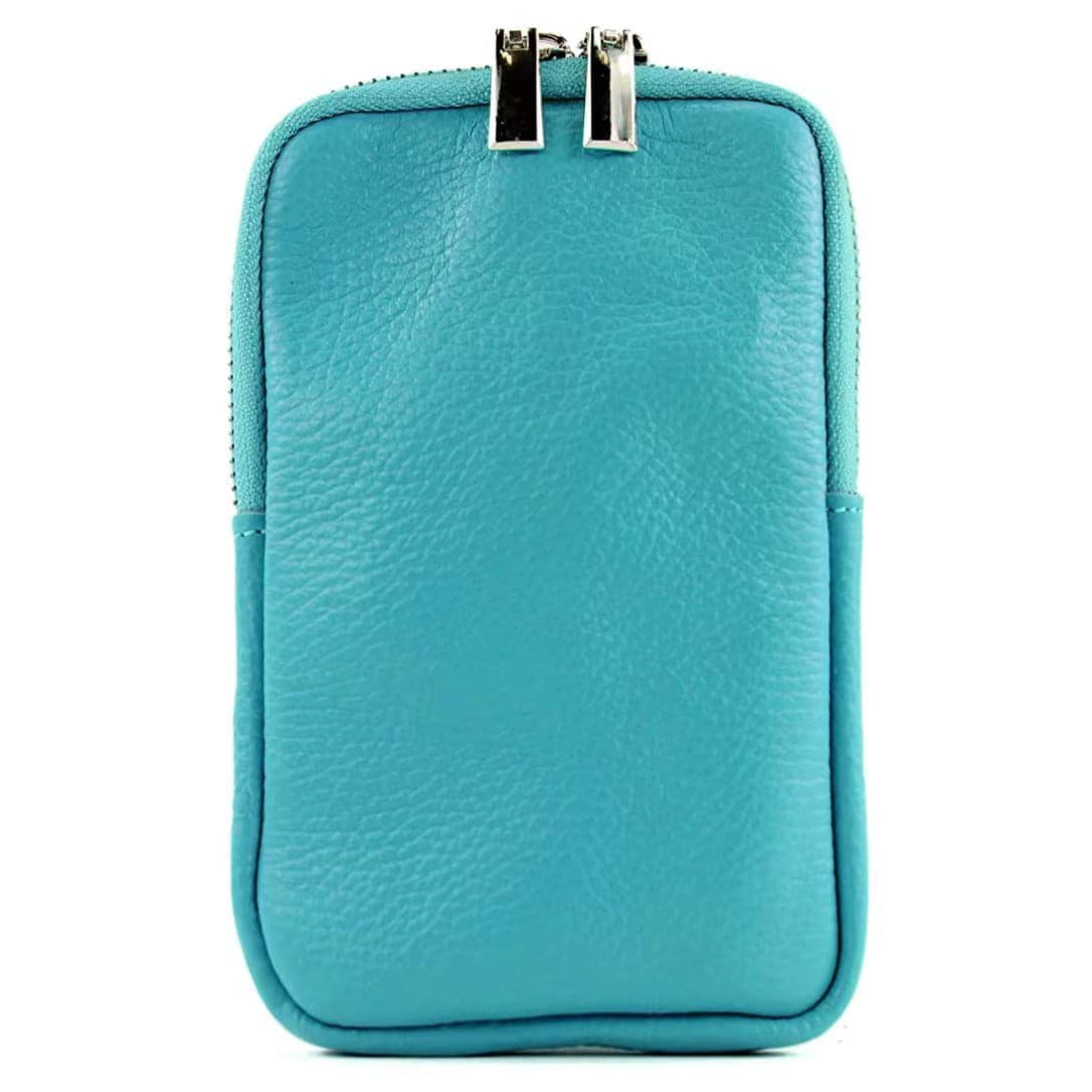Modarno Piccola Borsa a Tracolla per Cellulare uomo e donna in Vera Pelle 11cm x 2cm x 18cm in Organizer borsa Modarno - Sesto Fiorentino, commercioVirtuoso.it