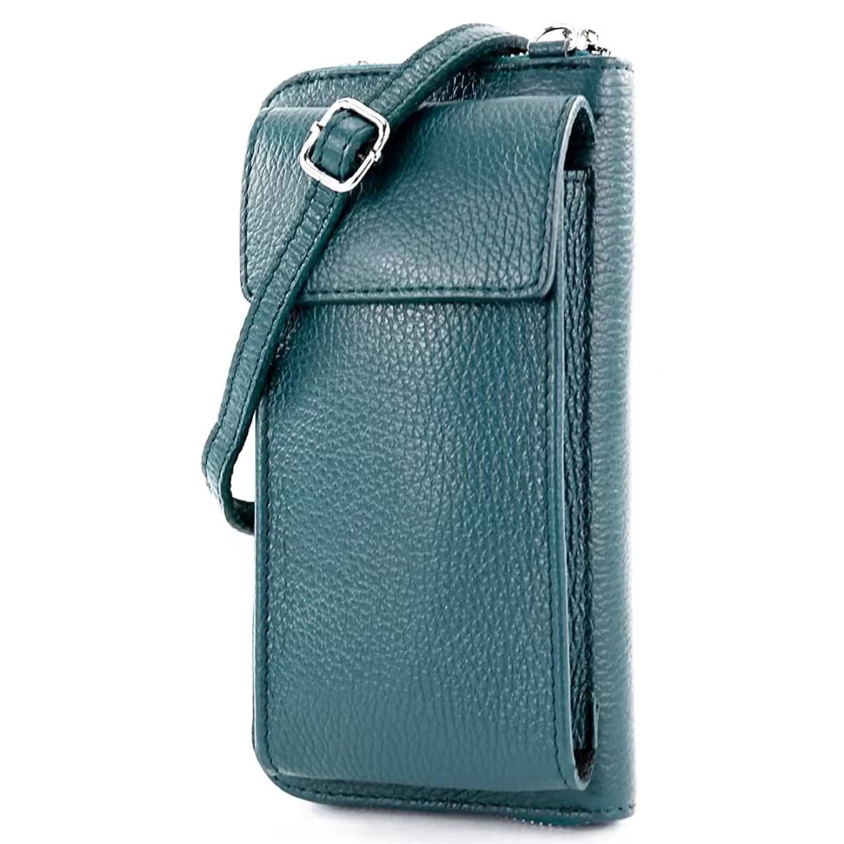 Modarno borsa a tracolla multifunzionale, borsa per cellulare a portafoglio in vera pelle, adatta per telefoni cellulari fino a 6,7 pollici in Organizer borsa Modarno - Sesto Fiorentino, commercioVirtuoso.it