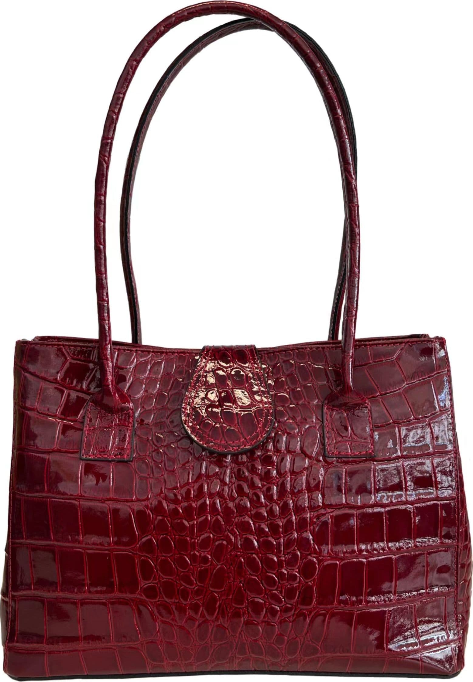 Modarno Borsa donna da spalla in vera pelle fantasia cocco 32x11x24 cm in Organizer borsa Modarno - Sesto Fiorentino, commercioVirtuoso.it