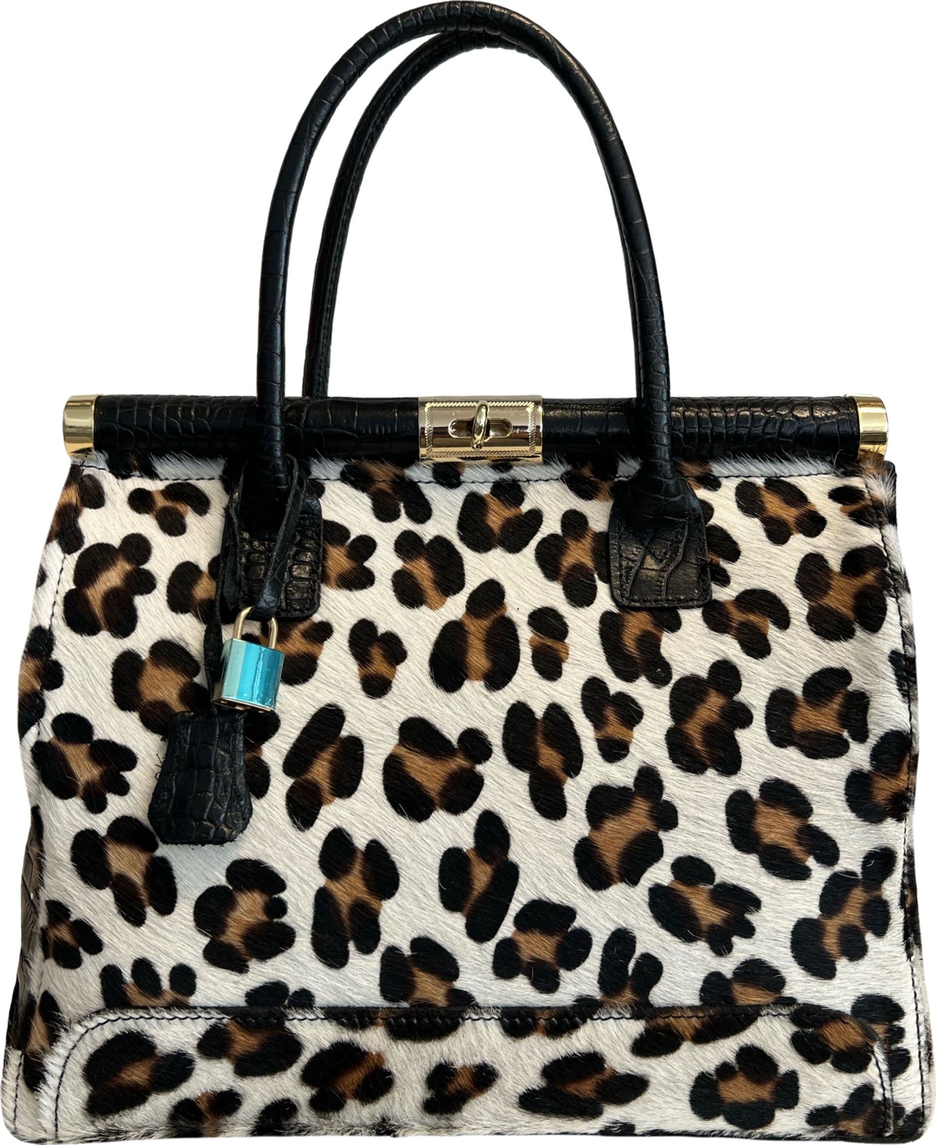 Modarno Borsa a mano In Vera Pelle Cocco + Vero Pelo di Cavallino modello FIRENZE in Organizer borsa Modarno - Sesto Fiorentino, commercioVirtuoso.it