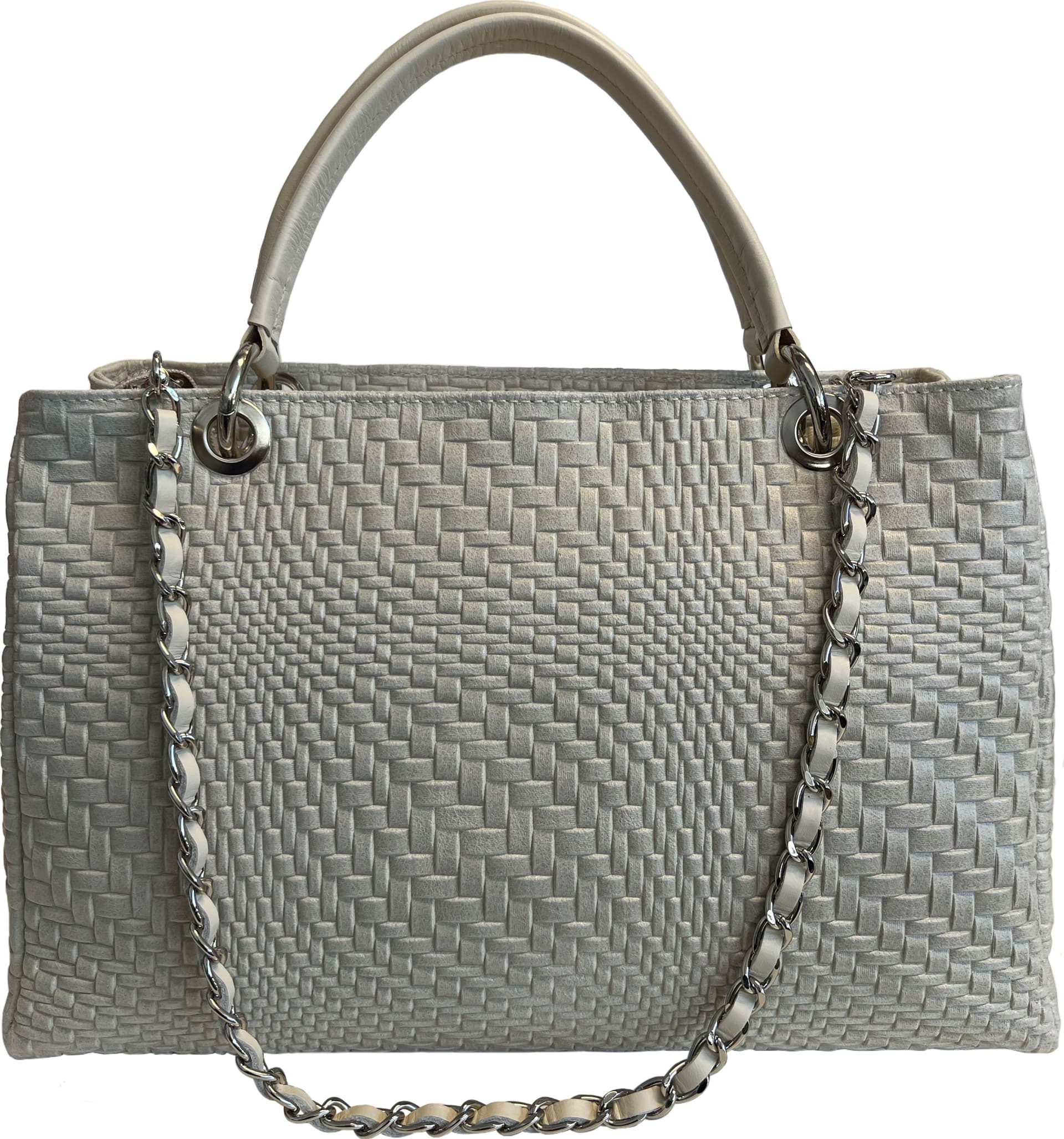 Modarno Borsa a mano da donna in vera pelle con tracolla 35x15x22 cm in Organizer borsa Modarno - Sesto Fiorentino, commercioVirtuoso.it