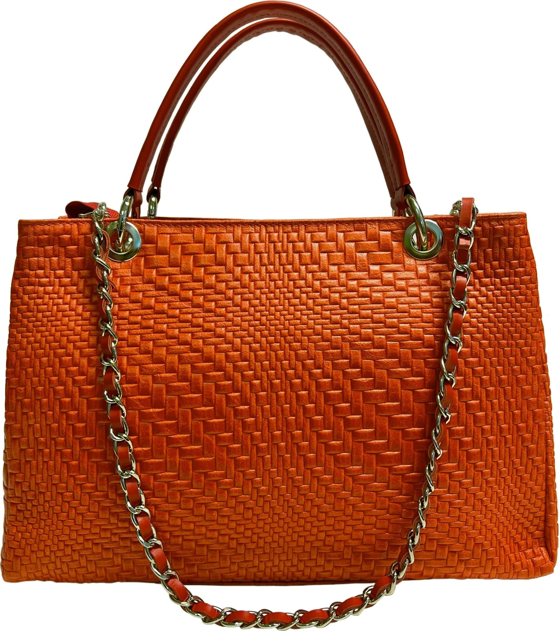 Modarno Borsa a mano da donna in vera pelle con tracolla 35x15x22 cm in Organizer borsa Modarno - Sesto Fiorentino, commercioVirtuoso.it