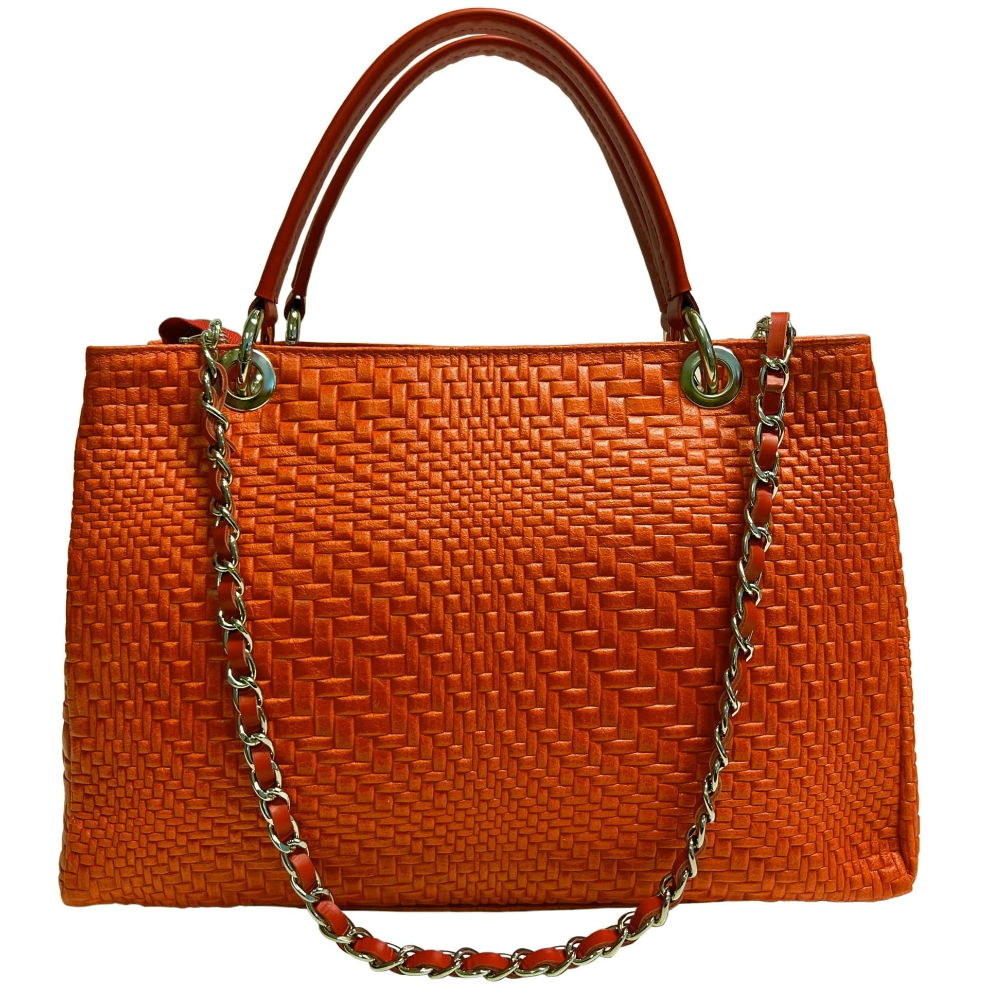 Modarno Borsa a mano da donna in vera pelle con tracolla 35x15x22 cm in Organizer borsa Modarno - Sesto Fiorentino, commercioVirtuoso.it