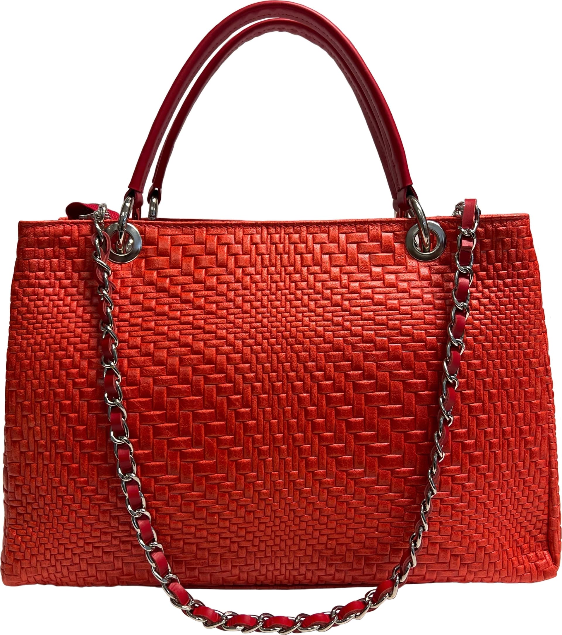 Modarno Borsa a mano da donna in vera pelle con tracolla 35x15x22 cm in Organizer borsa Modarno - Sesto Fiorentino, commercioVirtuoso.it