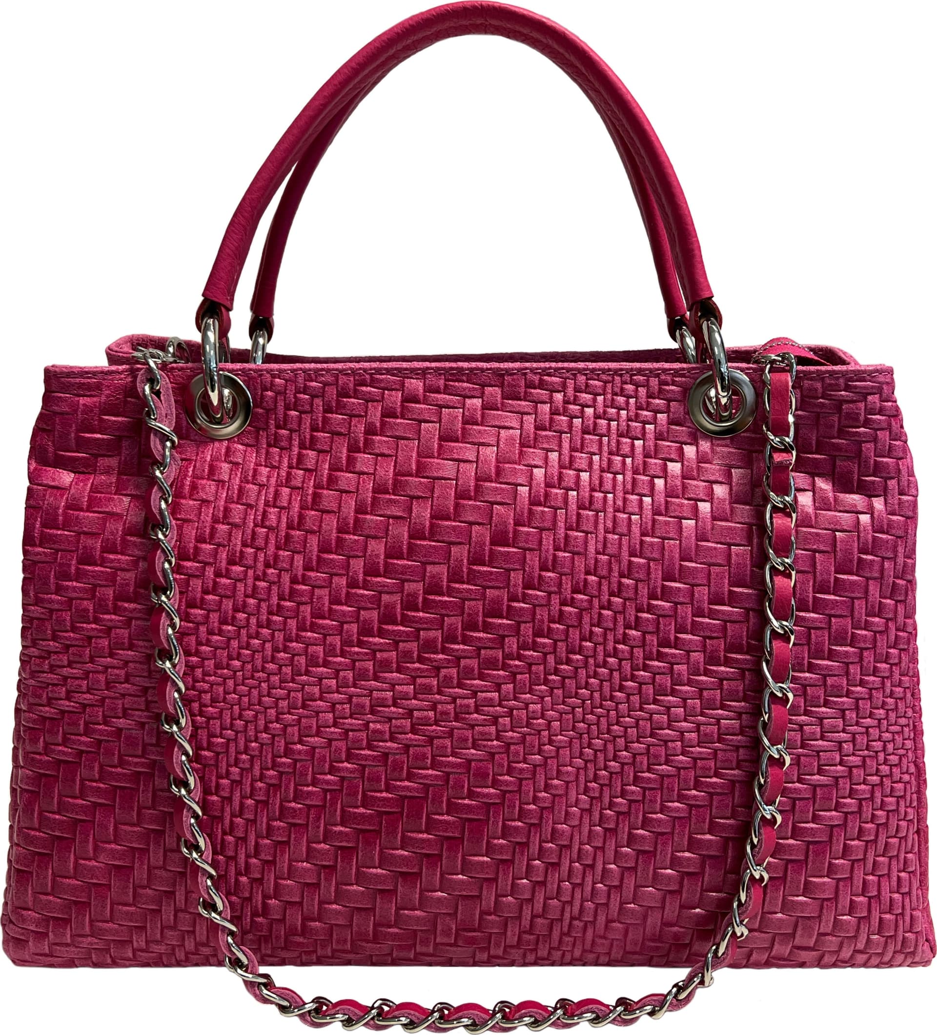 Modarno Borsa a mano da donna in vera pelle con tracolla 35x15x22 cm in Organizer borsa Modarno - Sesto Fiorentino, commercioVirtuoso.it