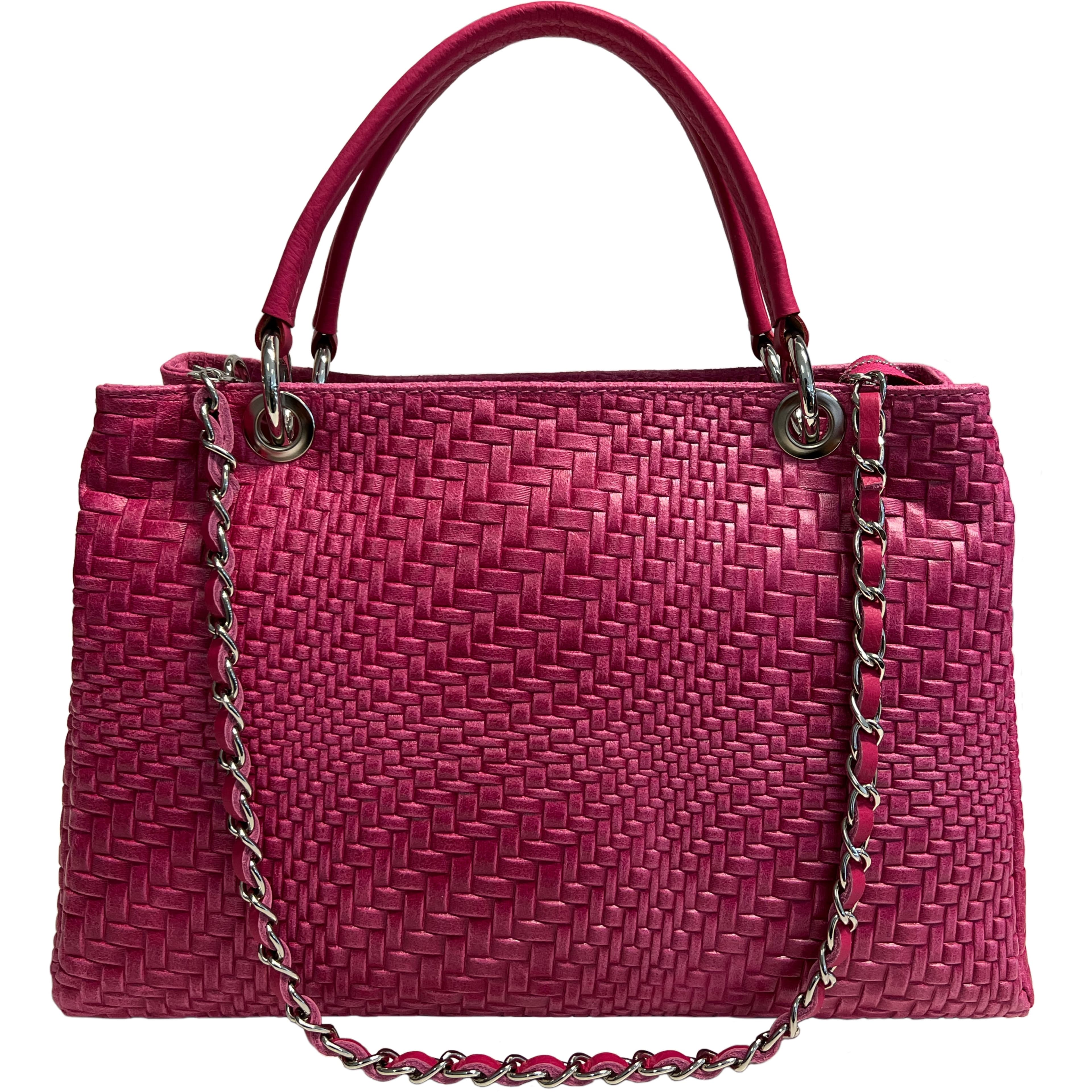Modarno Borsa a mano da donna in vera pelle con tracolla 35x15x22 cm in Organizer borsa Modarno - Sesto Fiorentino, commercioVirtuoso.it