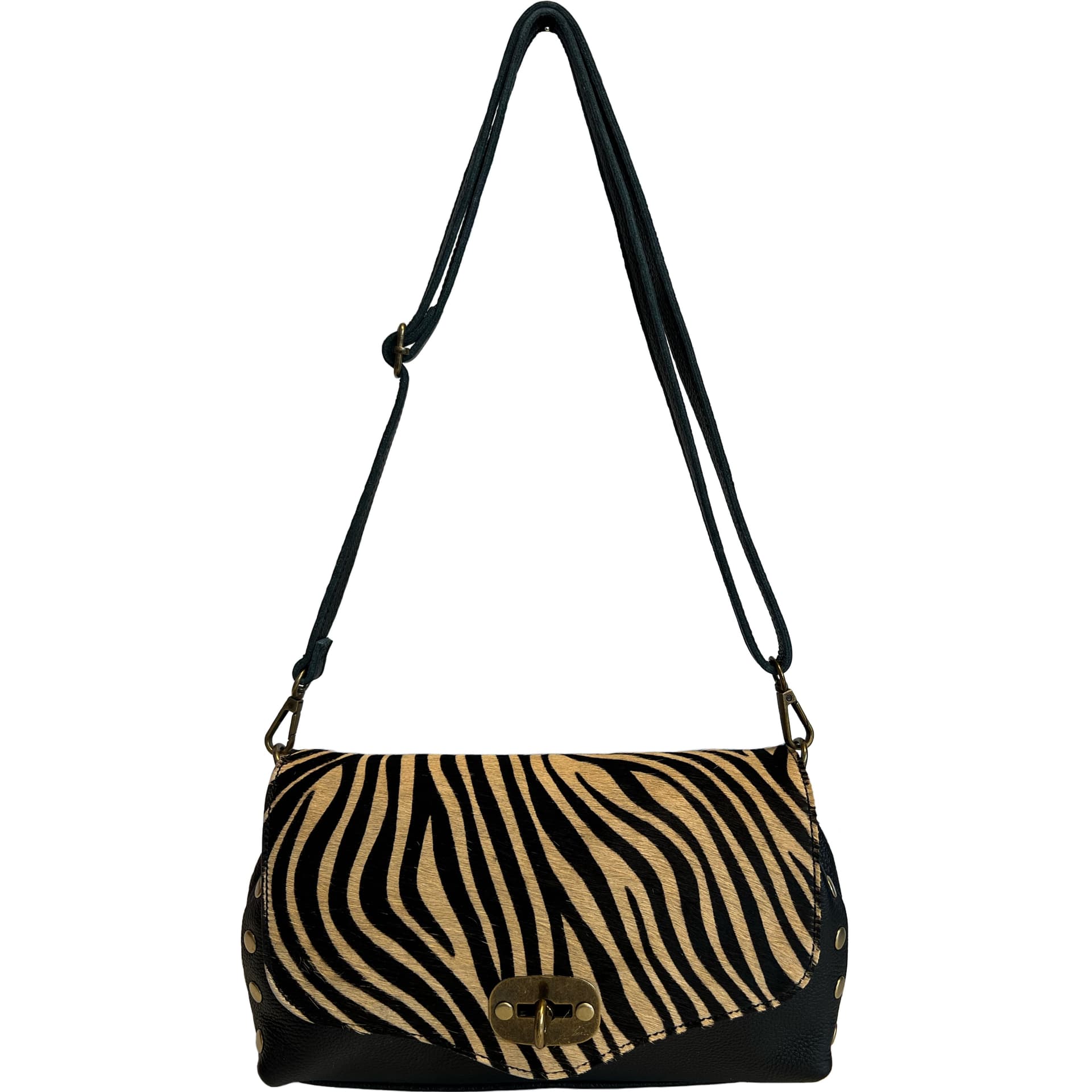 Modarno Borsa a tracolla in pelle bovina Cavallino, borsa a tracolla in vera pelle da donna in Organizer borsa Modarno - Sesto Fiorentino, commercioVirtuoso.it