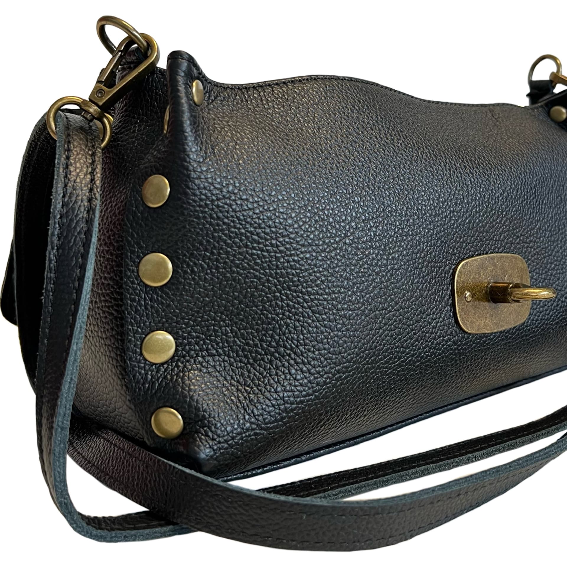 Modarno Borsa a tracolla in pelle bovina Cavallino, borsa a tracolla in vera pelle da donna in Organizer borsa Modarno - Sesto Fiorentino, commercioVirtuoso.it