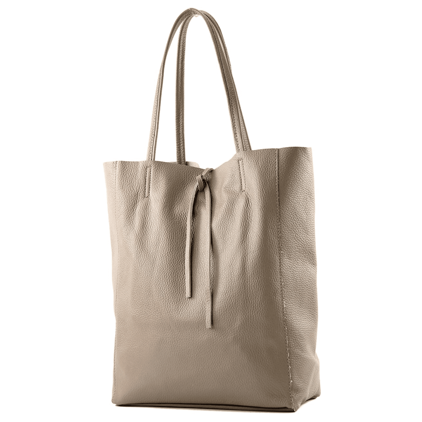 Modarno Shopper Bag a spalla in pelle con doppio manico, Shopper Large con tasca interna in pelle in Organizer borsa Modarno - Sesto Fiorentino, commercioVirtuoso.it
