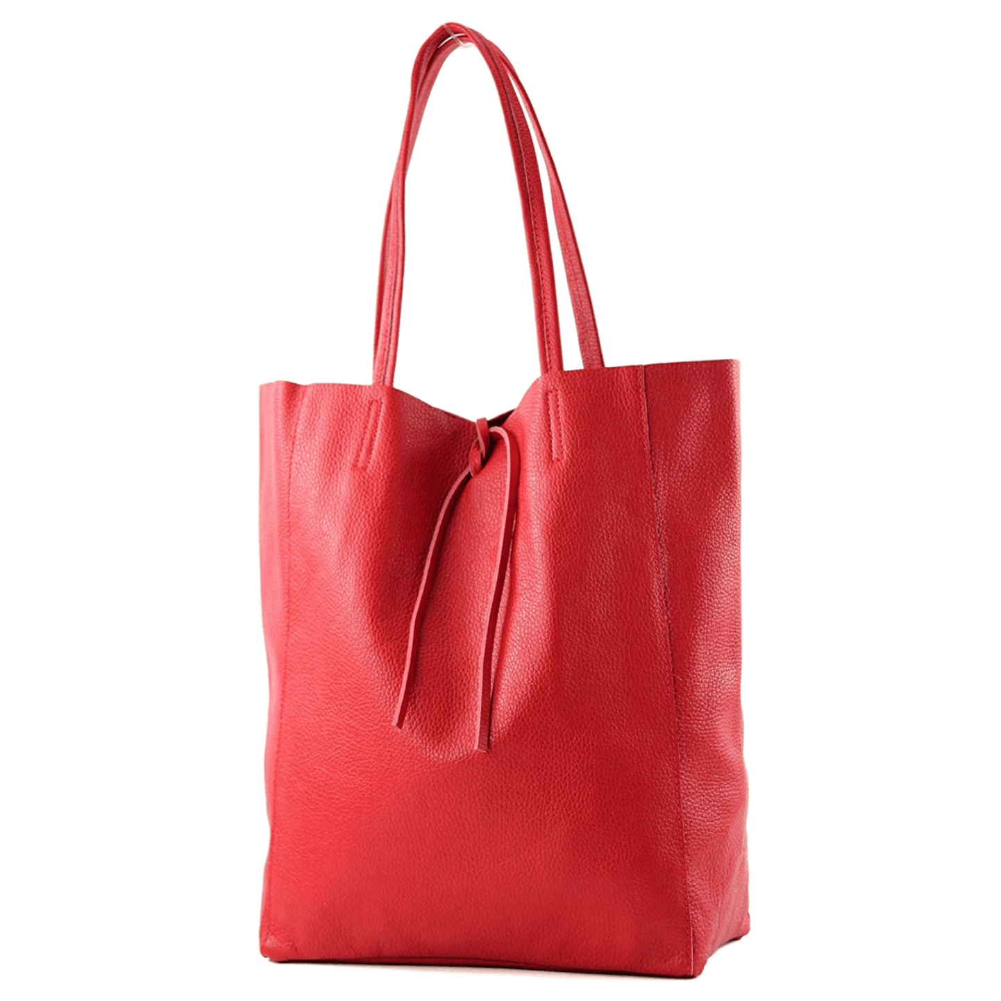Modarno Shopper Bag a spalla in pelle con doppio manico, Shopper Large con tasca interna in pelle in Organizer borsa Modarno - Sesto Fiorentino, commercioVirtuoso.it