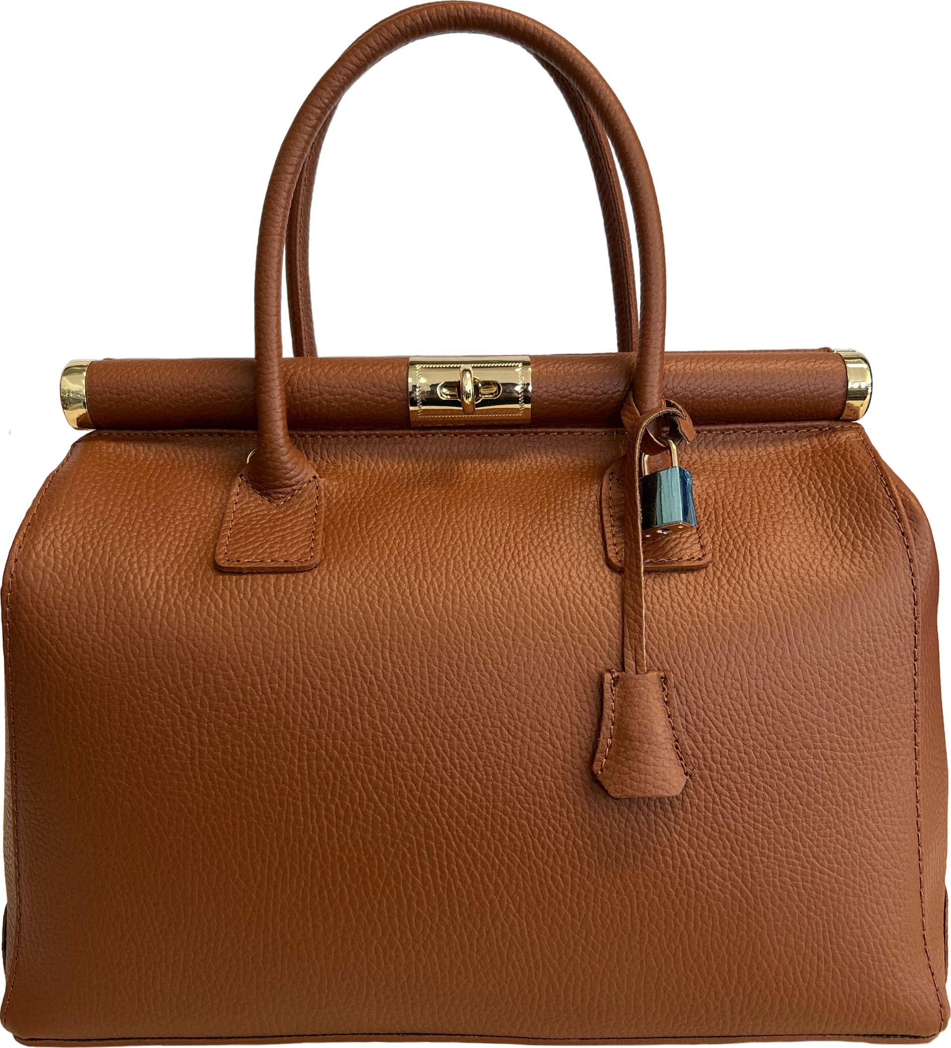 Modarno Handbag Borsa Donna a Mano Pelle con Tracolla Bauletto 35x28x16 cm in Organizer borsa Modarno - Sesto Fiorentino, commercioVirtuoso.it