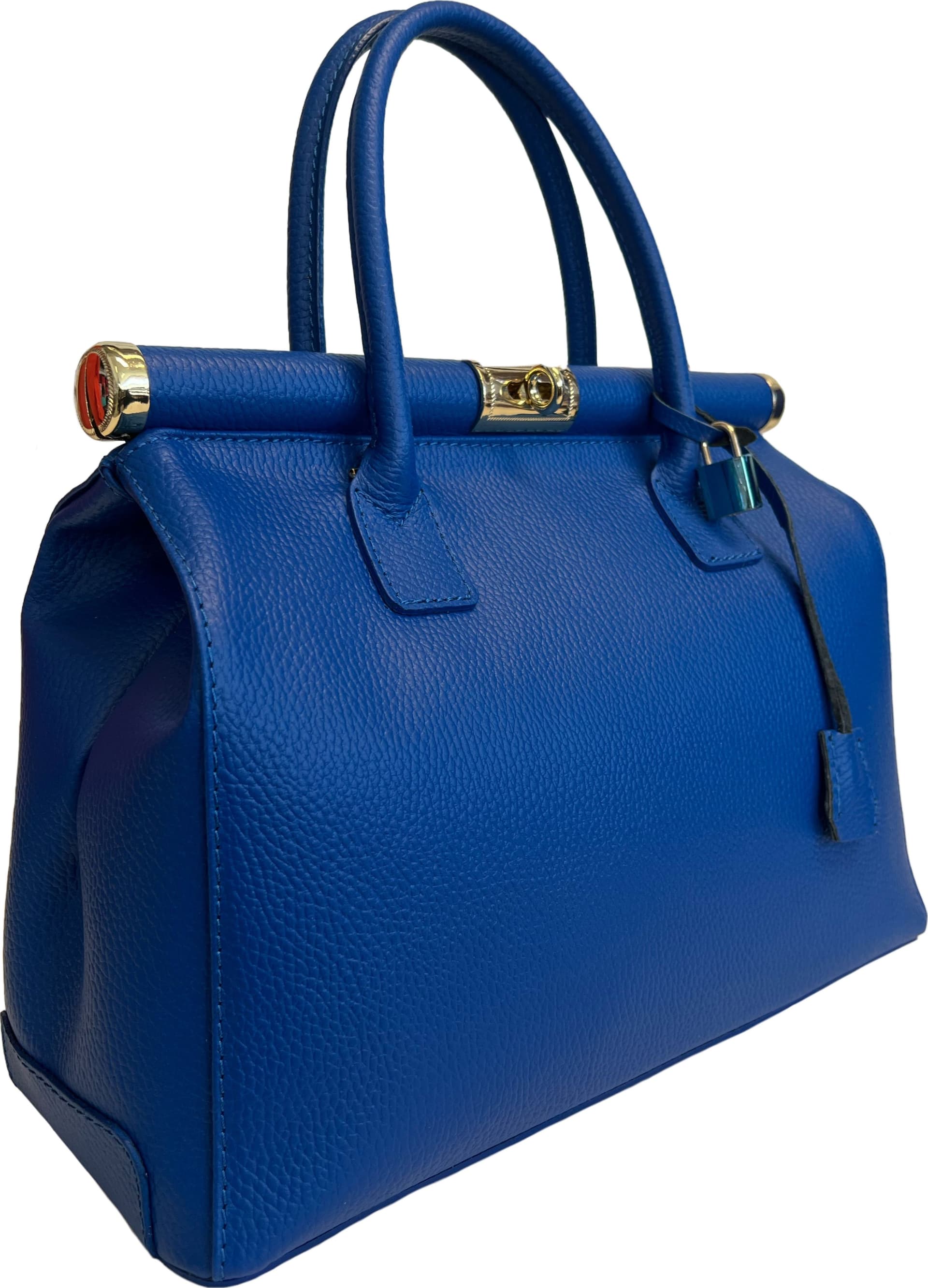 Modarno Handbag Borsa Donna a Mano Pelle con Tracolla Bauletto 35x28x16 cm in Organizer borsa Modarno - Sesto Fiorentino, commercioVirtuoso.it