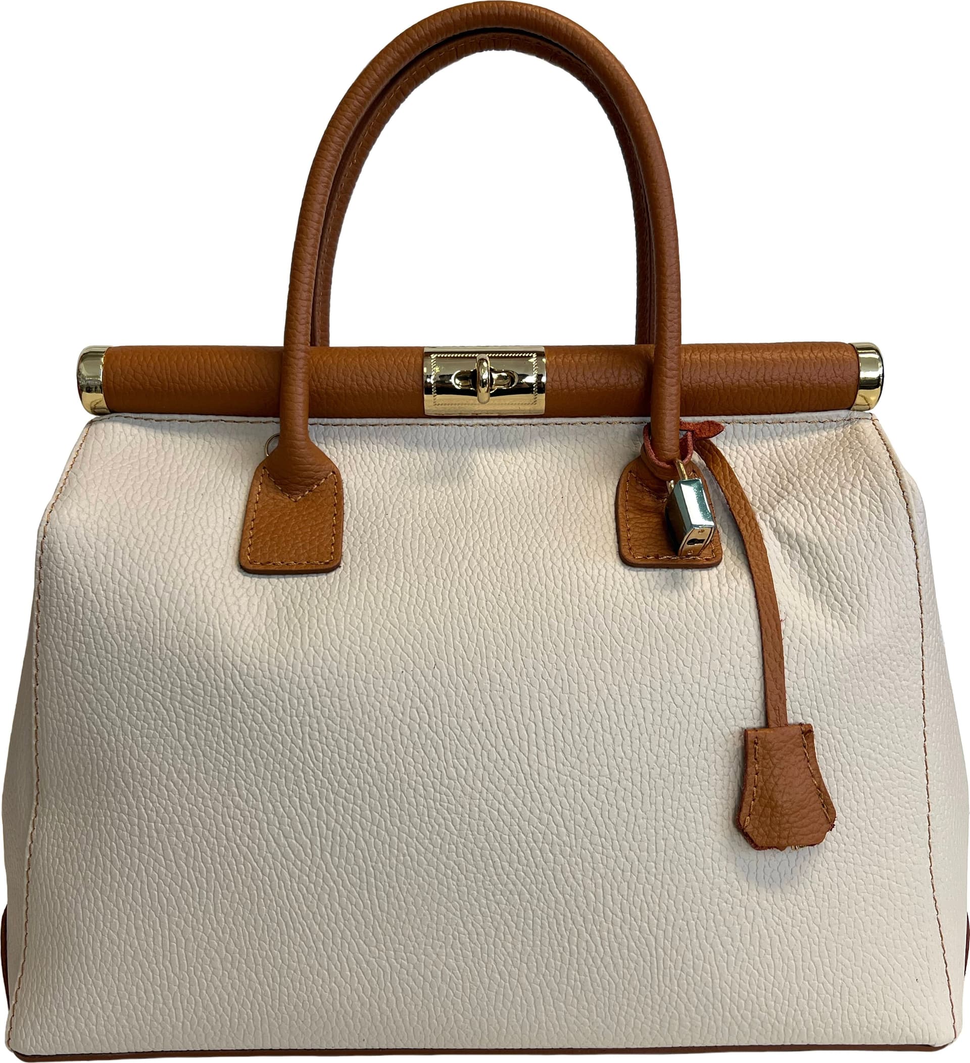 Modarno Handbag Borsa Donna a Mano Pelle con Tracolla Bauletto 35x28x16 cm in Organizer borsa Modarno - Sesto Fiorentino, commercioVirtuoso.it