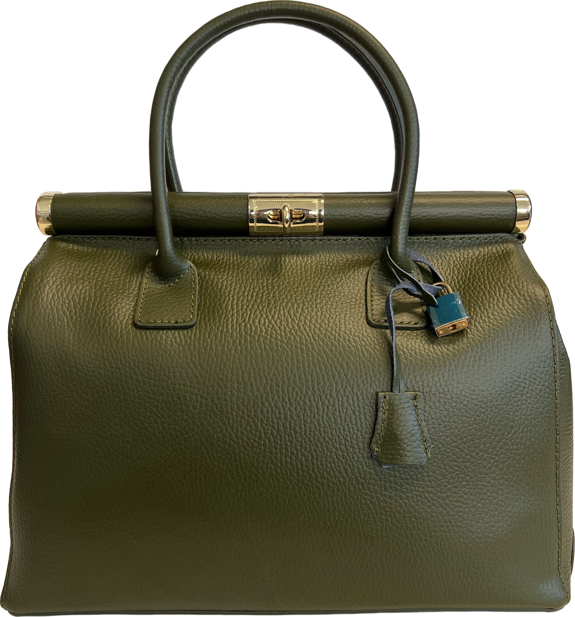 Modarno Handbag Borsa Donna a Mano Pelle con Tracolla Bauletto 35x28x16 cm in Organizer borsa Modarno - Sesto Fiorentino, commercioVirtuoso.it