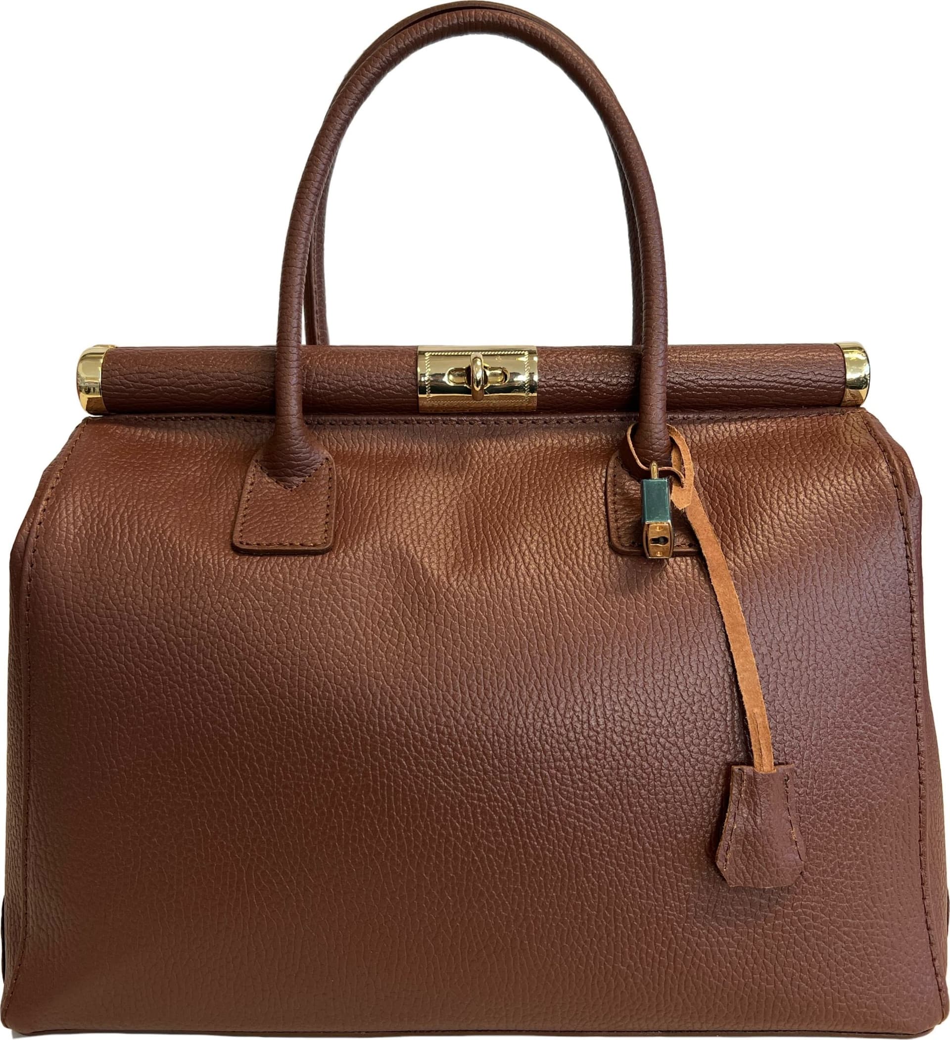 Modarno Handbag Borsa Donna a Mano Pelle con Tracolla Bauletto 35x28x16 cm in Organizer borsa Modarno - Sesto Fiorentino, commercioVirtuoso.it