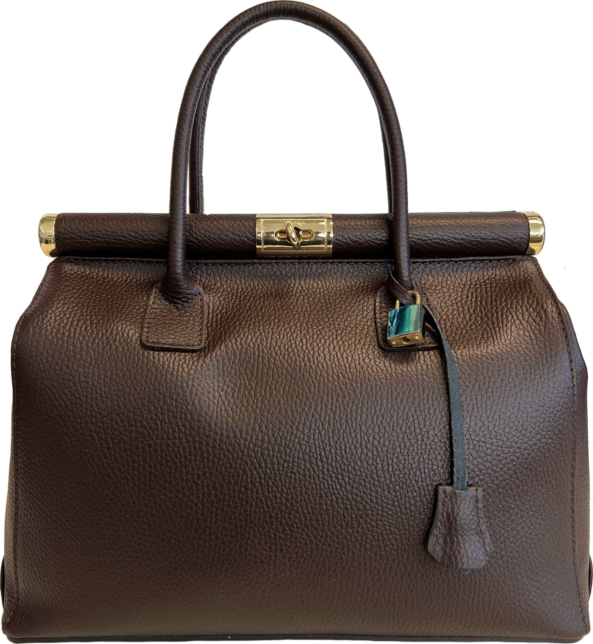 Modarno Handbag Borsa Donna a Mano Pelle con Tracolla Bauletto 35x28x16 cm in Organizer borsa Modarno - Sesto Fiorentino, commercioVirtuoso.it