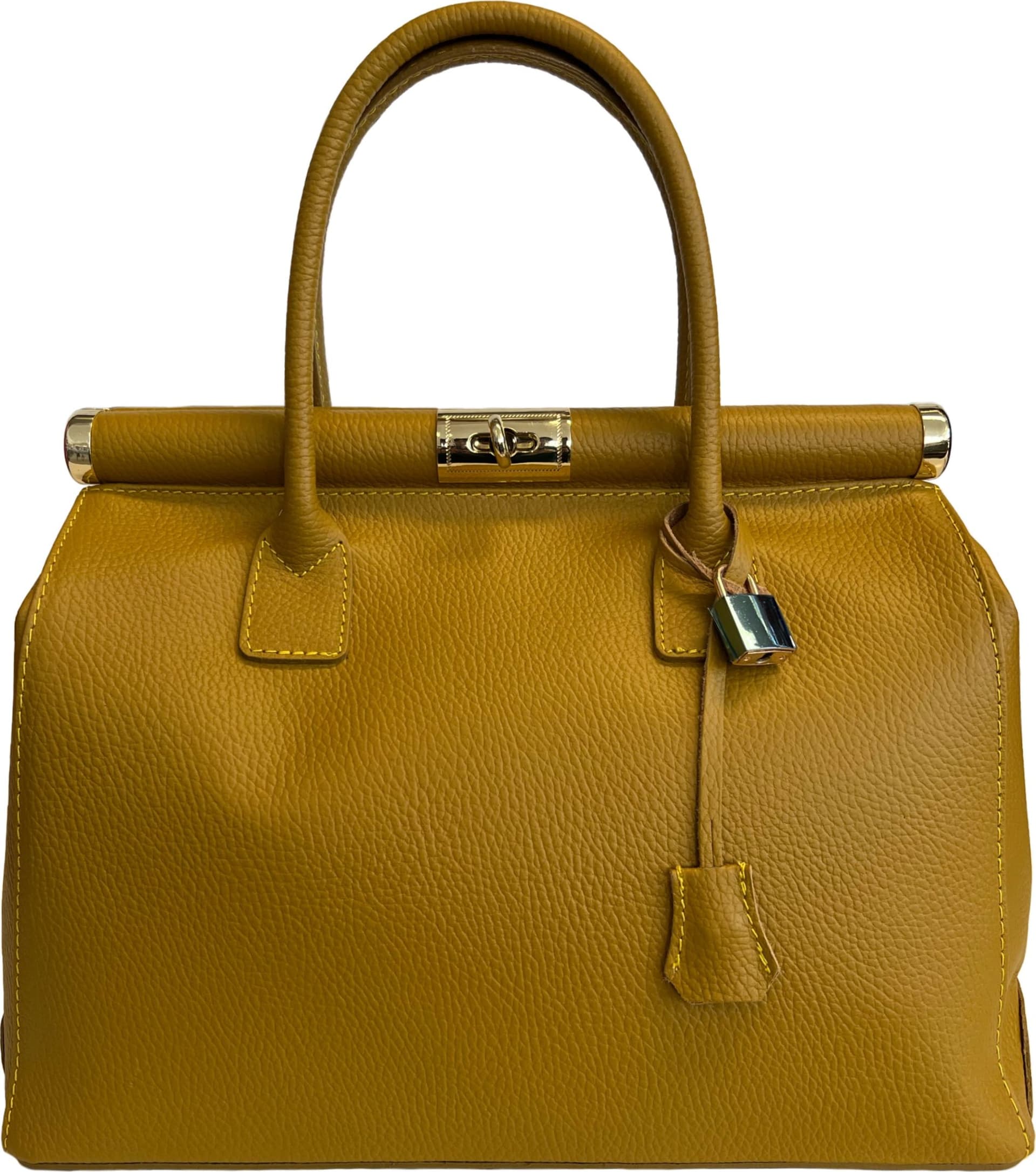 Modarno Handbag Borsa Donna a Mano Pelle con Tracolla Bauletto 35x28x16 cm in Organizer borsa Modarno - Sesto Fiorentino, commercioVirtuoso.it