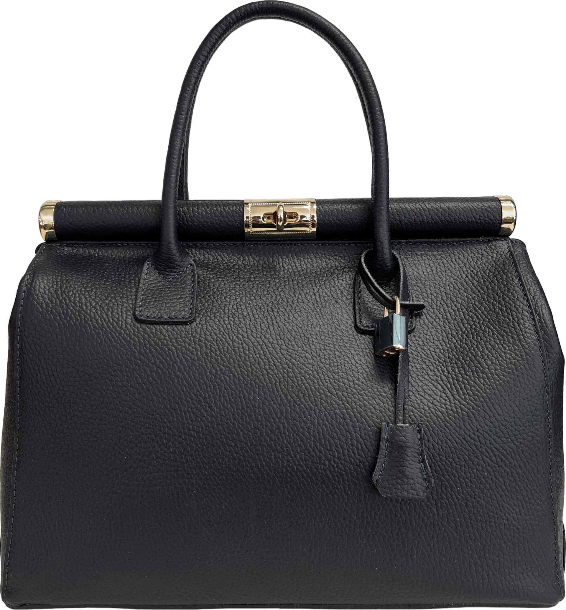 Modarno Handbag Borsa Donna a Mano Pelle con Tracolla Bauletto 35x28x16 cm in Organizer borsa Modarno - Sesto Fiorentino, commercioVirtuoso.it