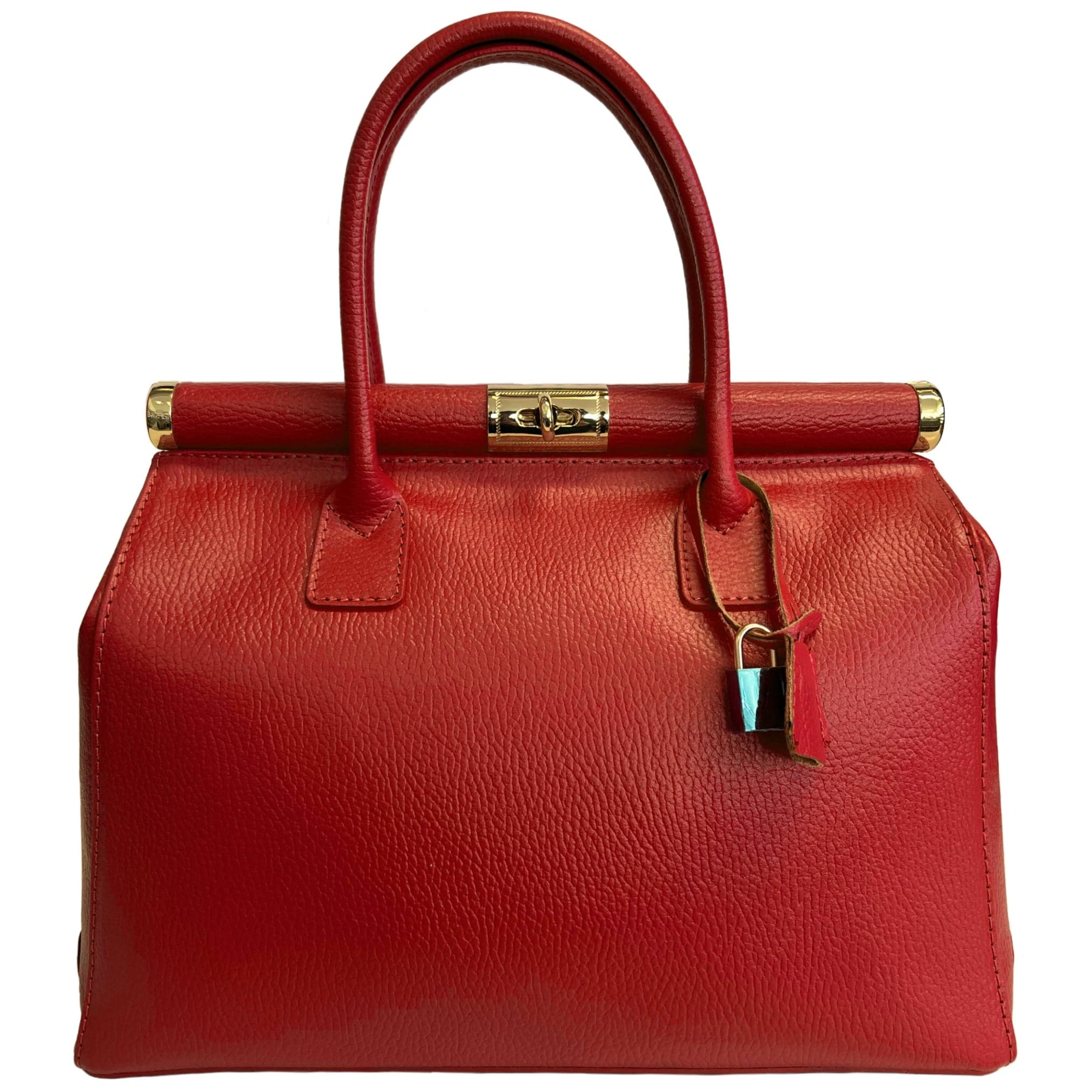 Modarno Handbag Borsa Donna a Mano Pelle con Tracolla Bauletto 35x28x16 cm in Organizer borsa Modarno - Sesto Fiorentino, commercioVirtuoso.it
