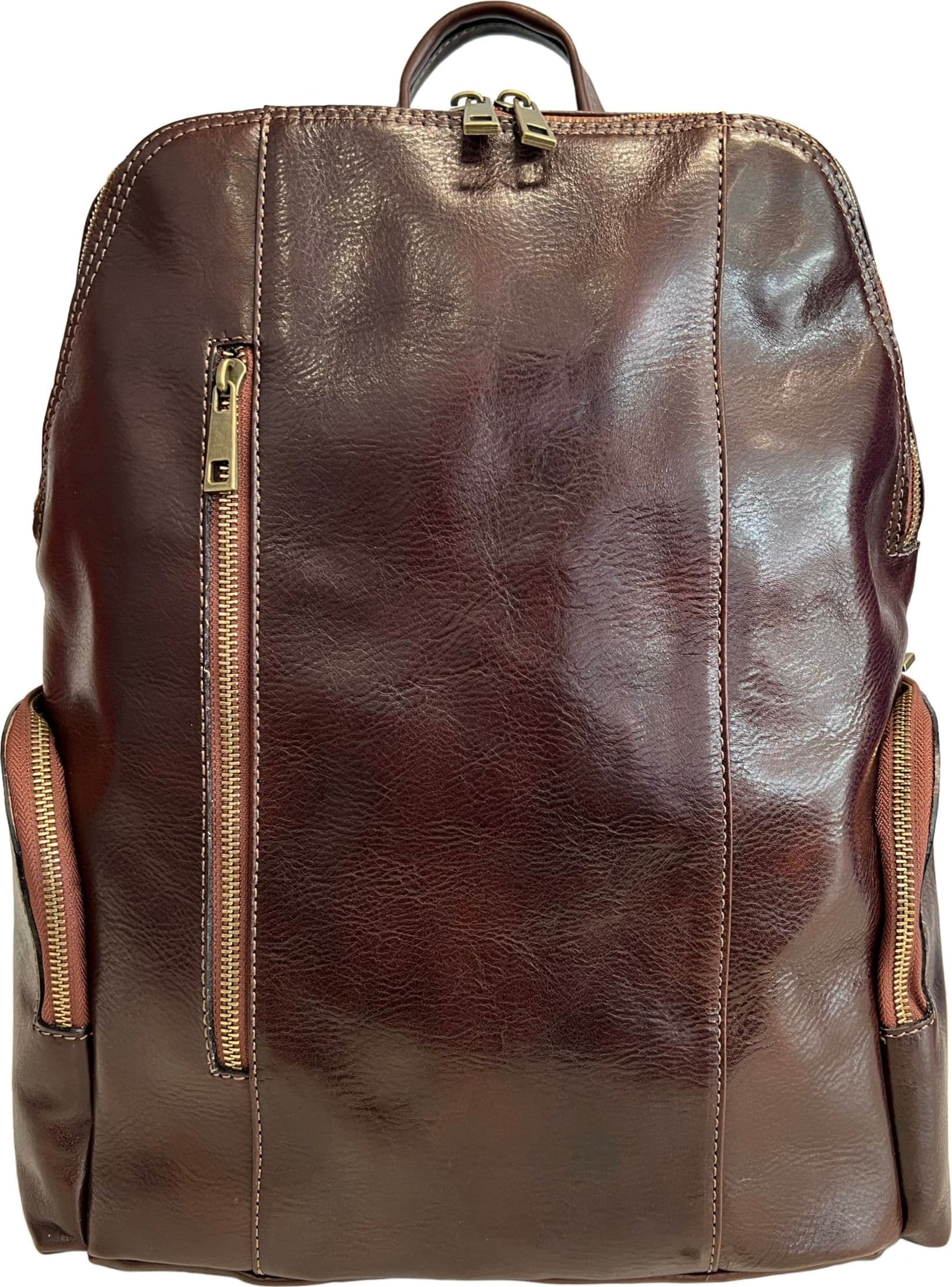 Zaino La Divina Commedia in vera pelle marrone in Organizer borsa Modarno - Sesto Fiorentino, commercioVirtuoso.it