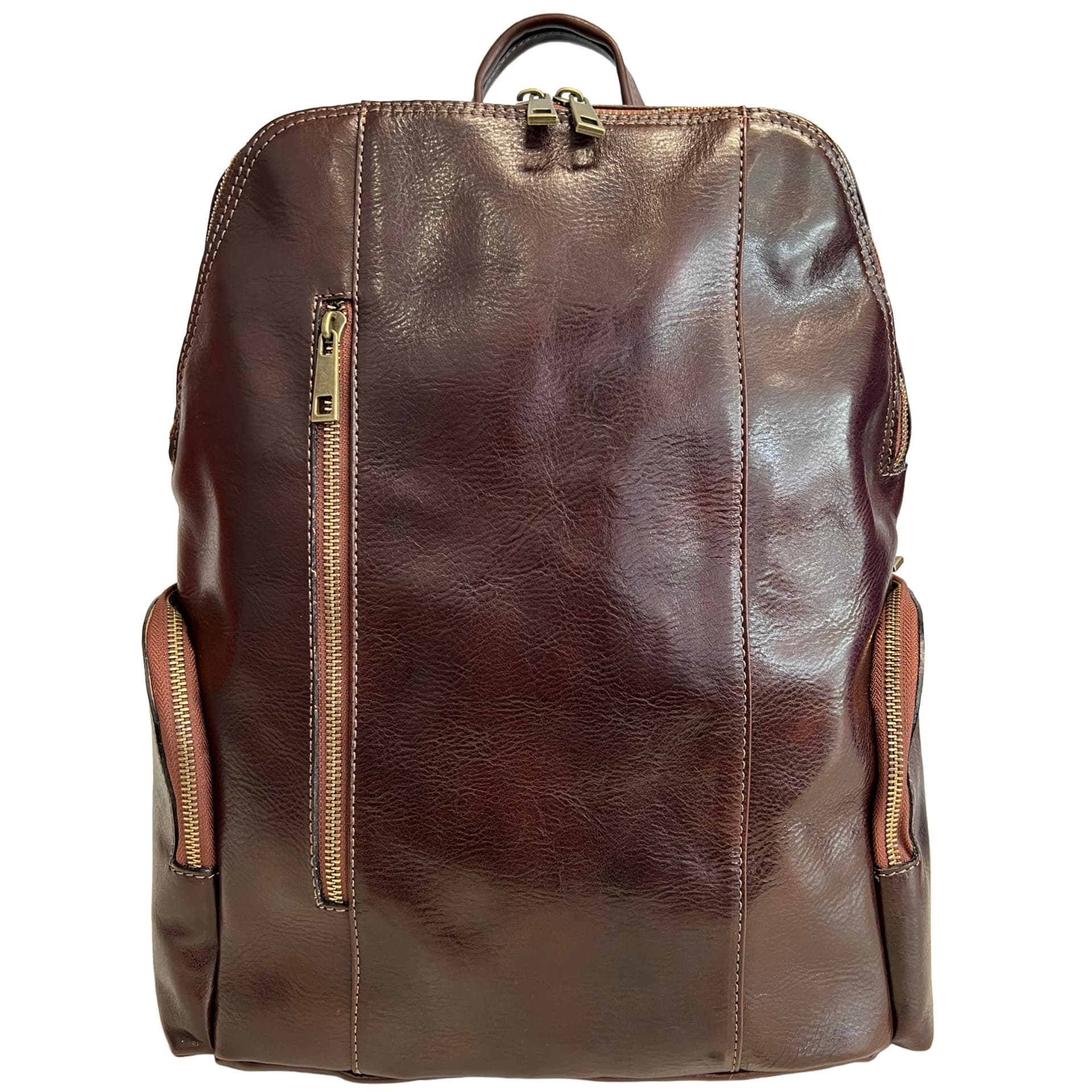 Zaino La Divina Commedia in vera pelle marrone in Organizer borsa Modarno - Sesto Fiorentino, commercioVirtuoso.it