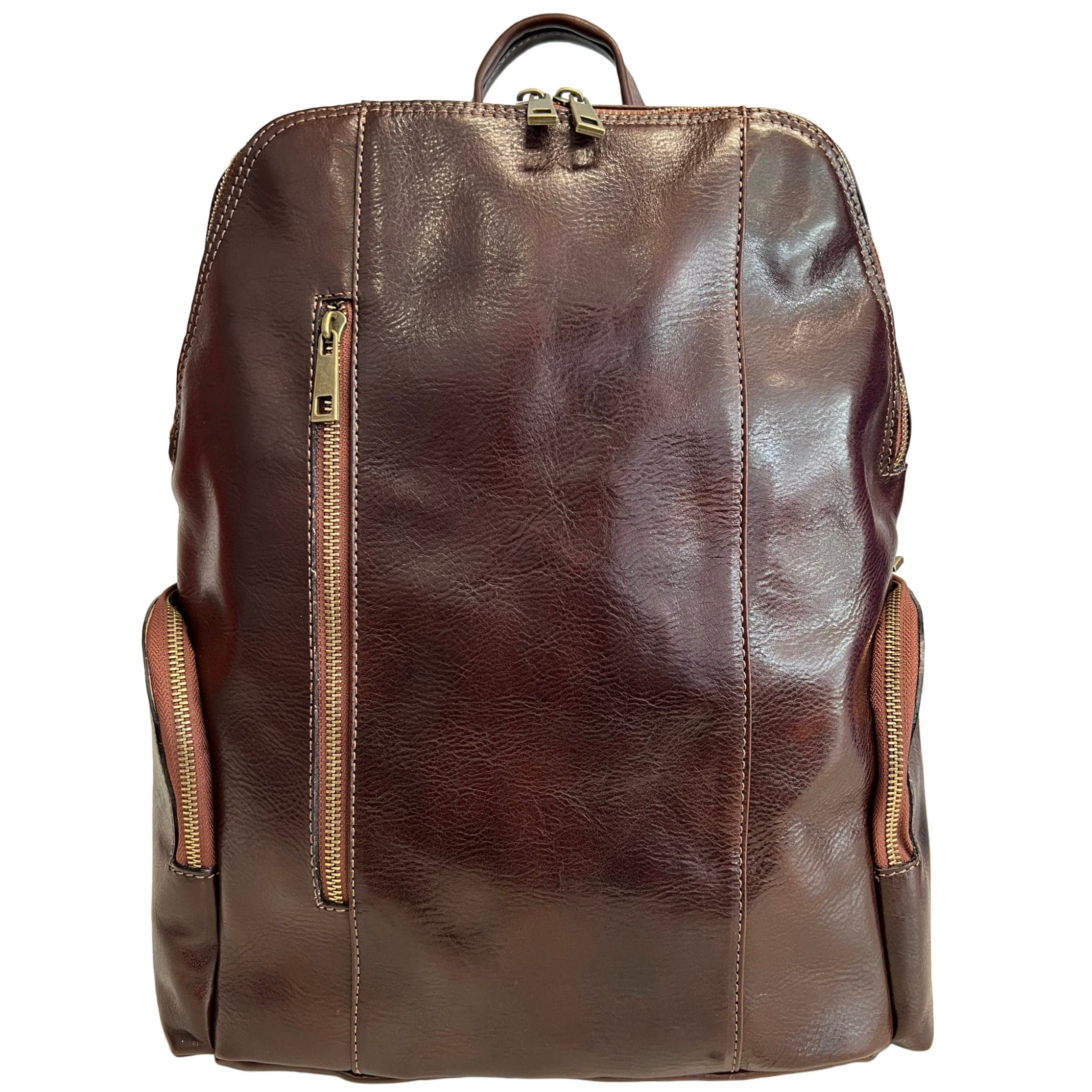 Zaino La Divina Commedia in vera pelle marrone in Organizer borsa Modarno - Sesto Fiorentino, commercioVirtuoso.it