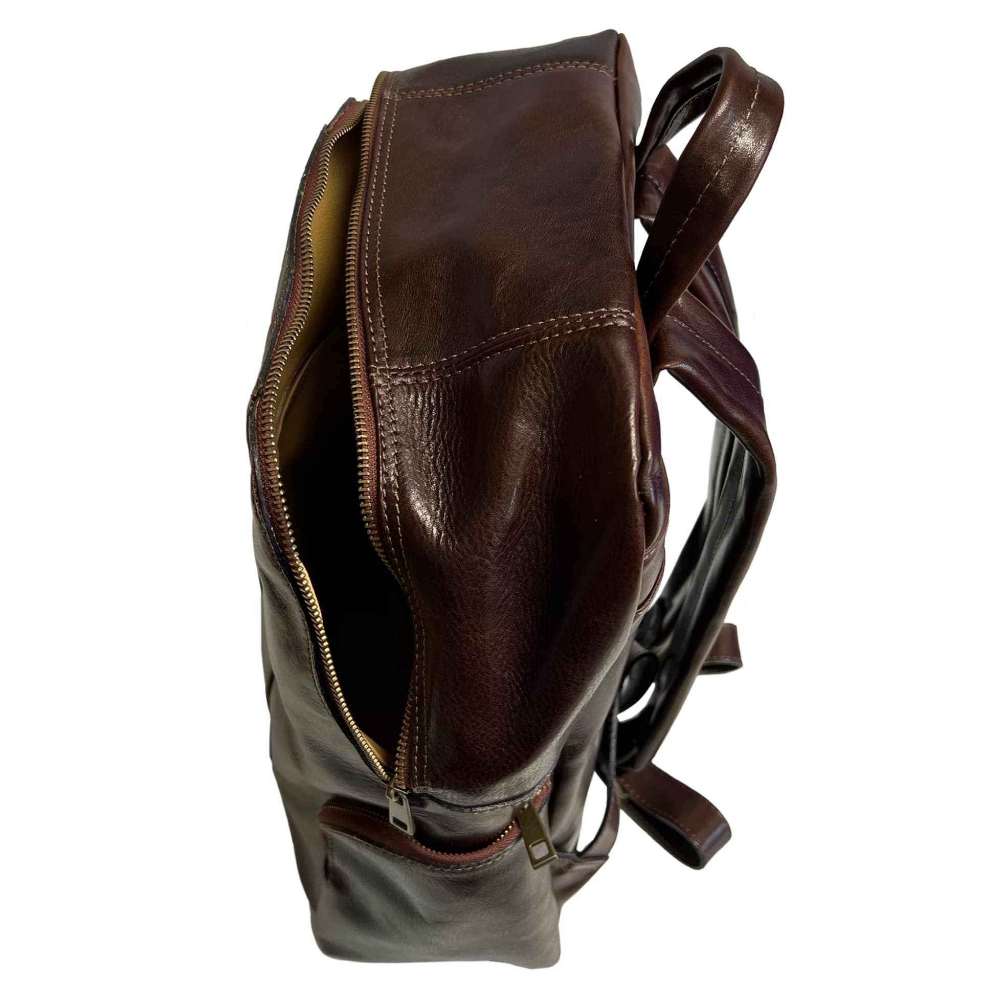 Zaino La Divina Commedia in vera pelle marrone in Organizer borsa Modarno - Sesto Fiorentino, commercioVirtuoso.it