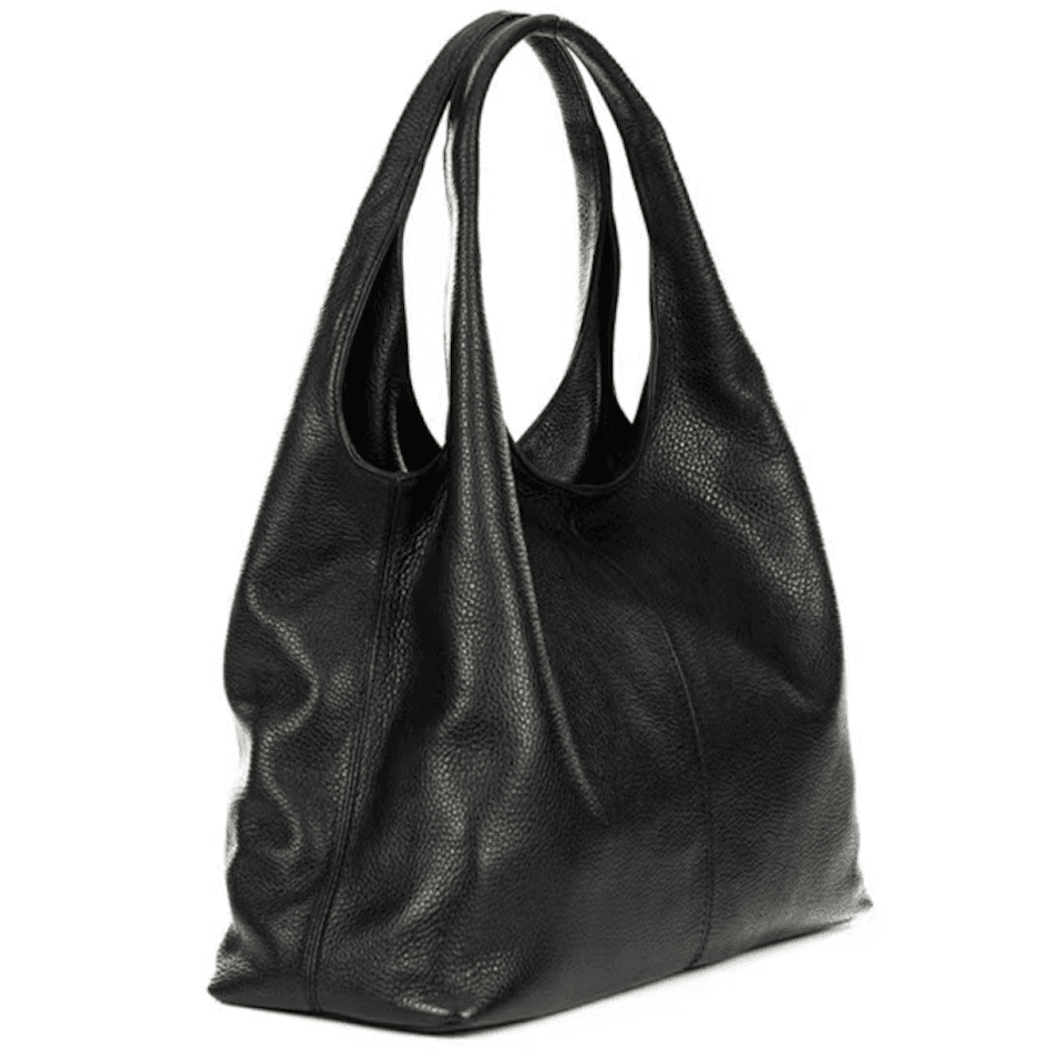 Modarno Sacca da Donna in Pelle | Nero | Borsa a Spalla | Vera Pelle | Made in Italy | Modello Samona in Organizer borsa Modarno - Sesto Fiorentino, commercioVirtuoso.it