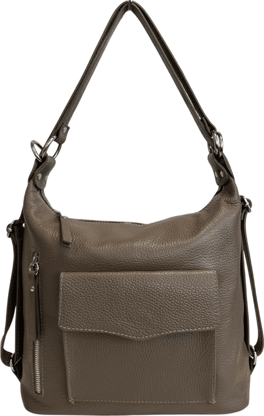 Modarno Borsa a spalla Italiane, borsa a zainetto da donna 2 in 1, in vera pelle in Organizer borsa Modarno - Sesto Fiorentino, commercioVirtuoso.it