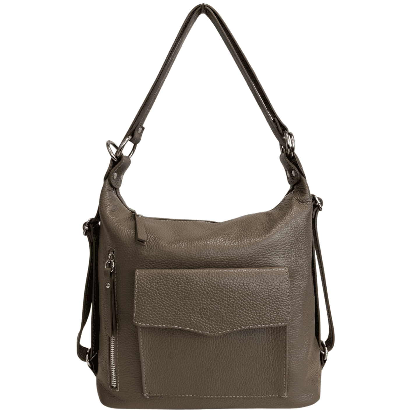 Modarno Borsa a spalla Italiane, borsa a zainetto da donna 2 in 1, in vera pelle in Organizer borsa Modarno - Sesto Fiorentino, commercioVirtuoso.it