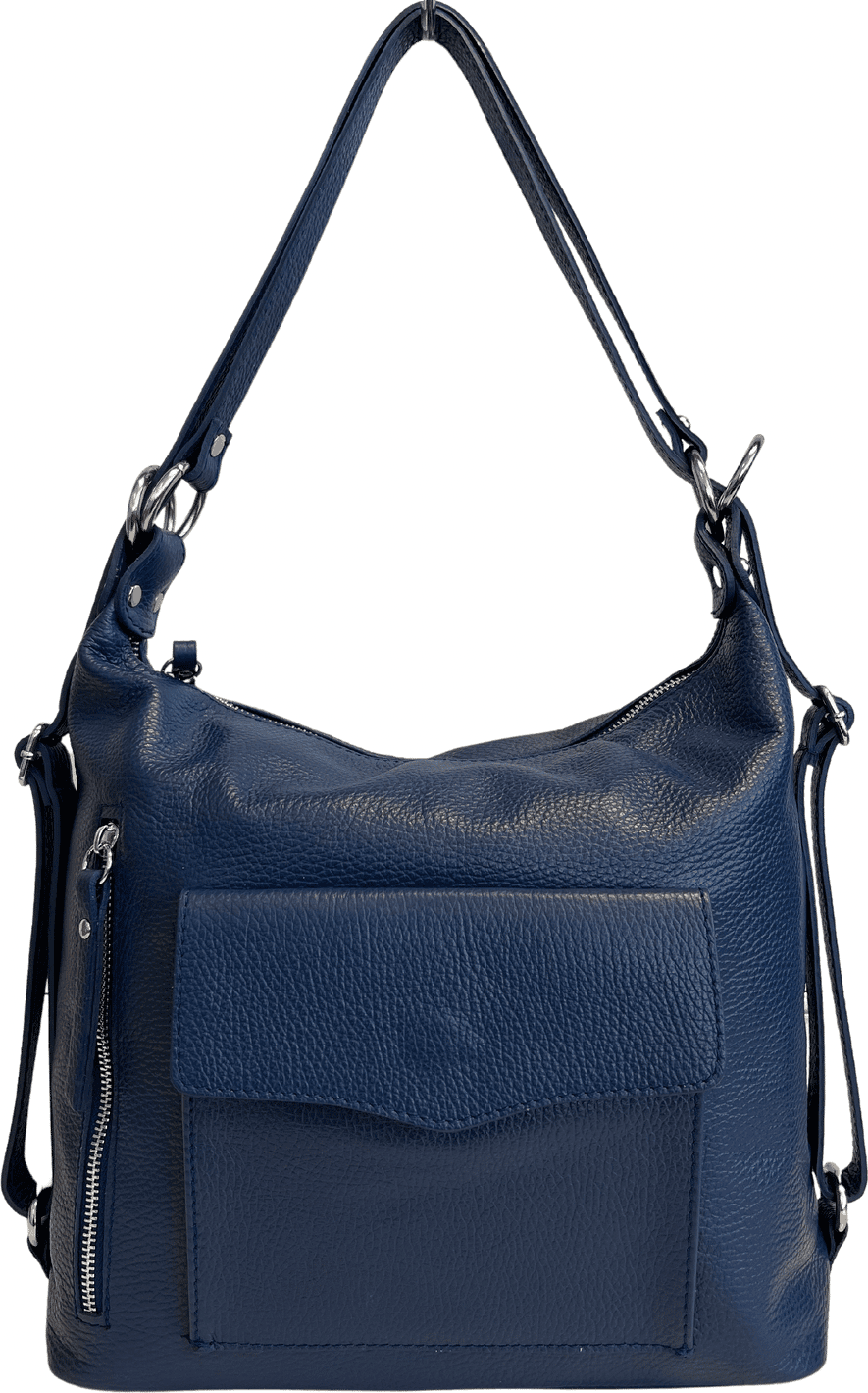 Modarno Borsa a spalla Italiane, borsa a zainetto da donna 2 in 1, in vera pelle in Organizer borsa Modarno - Sesto Fiorentino, commercioVirtuoso.it
