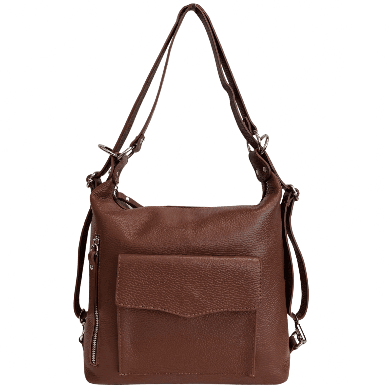 Modarno Borsa a spalla Italiane, borsa a zainetto da donna 2 in 1, in vera pelle in Organizer borsa Modarno - Sesto Fiorentino, commercioVirtuoso.it