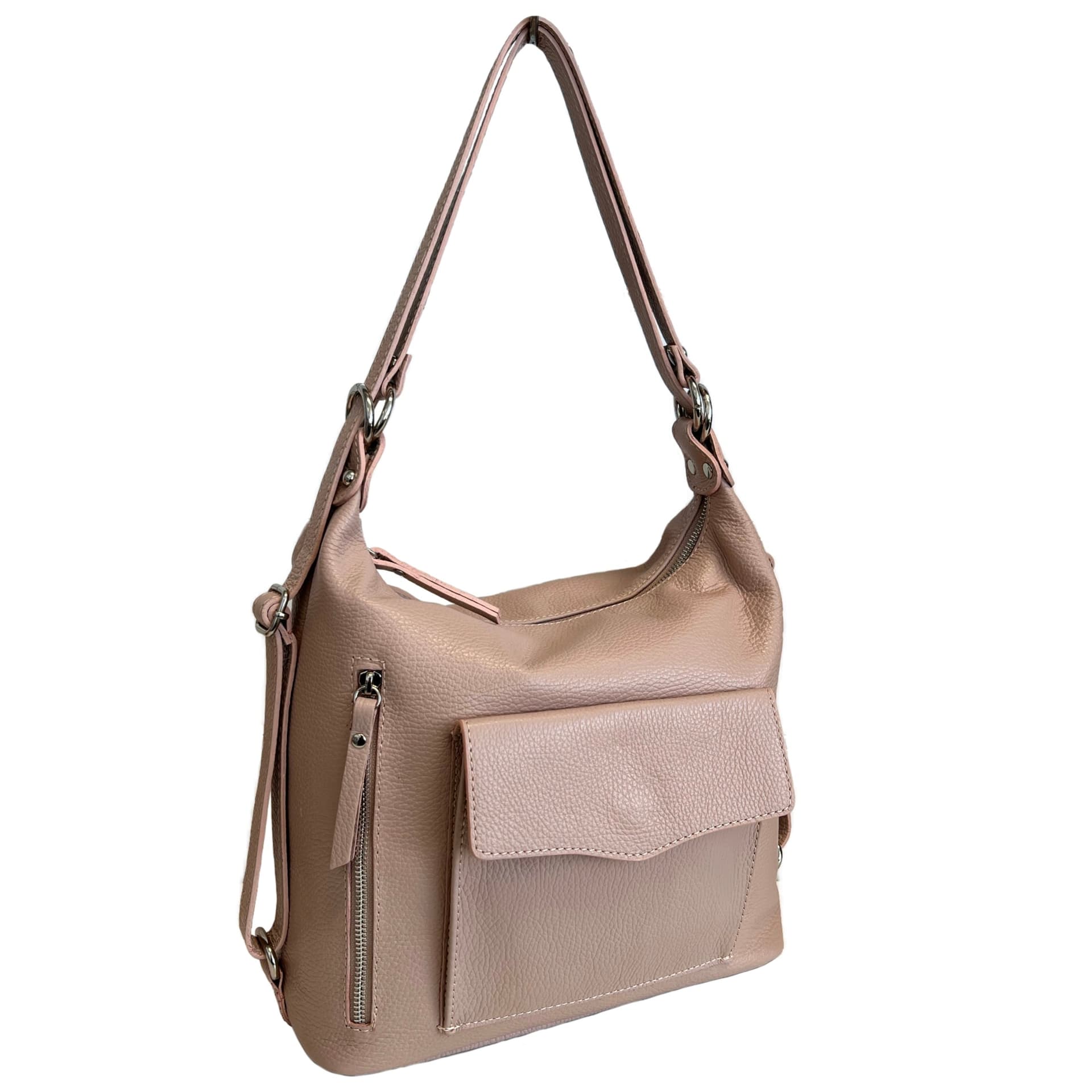 Modarno Borsa a spalla Italiane, borsa a zainetto da donna 2 in 1, in vera pelle in Organizer borsa Modarno - Sesto Fiorentino, commercioVirtuoso.it