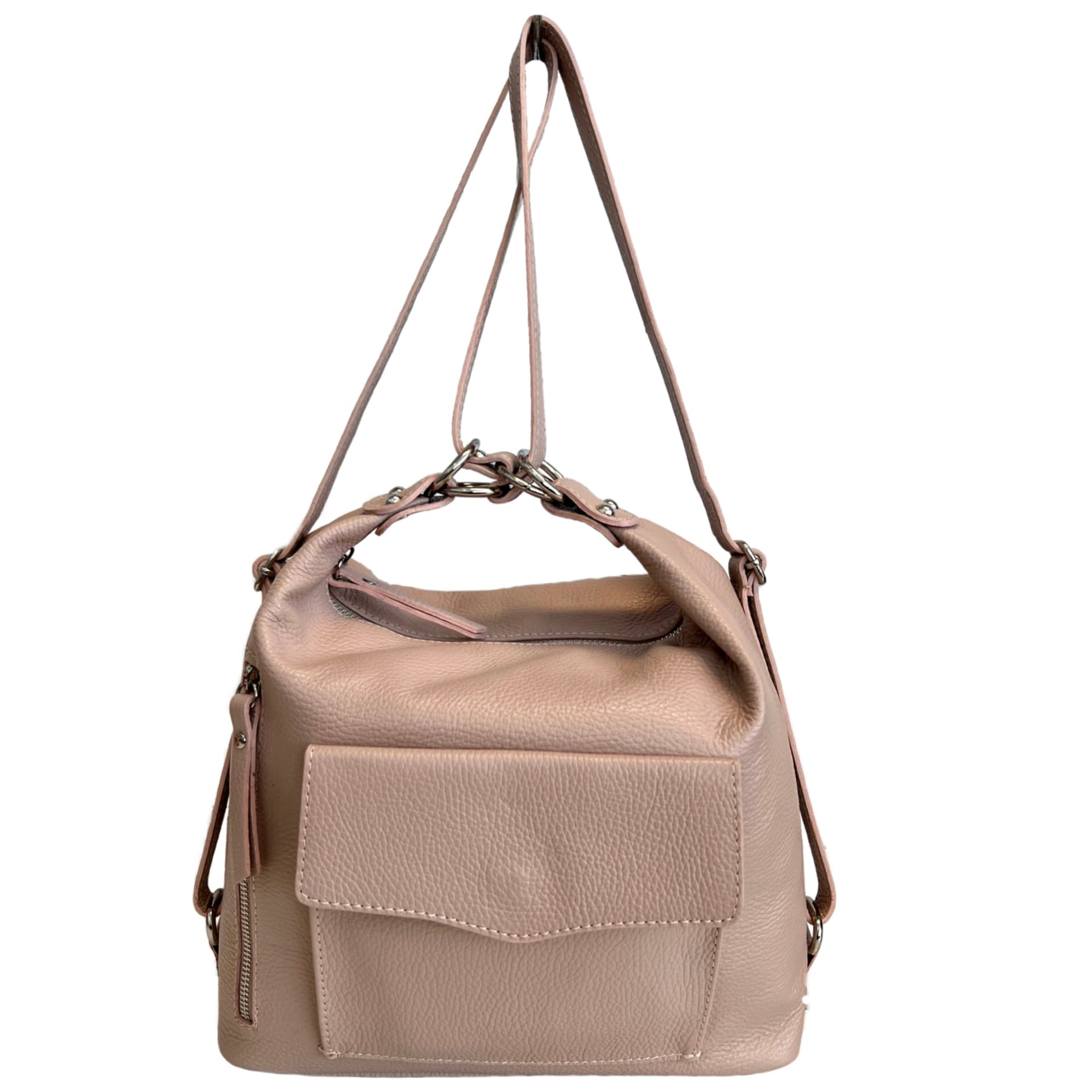 Modarno Borsa a spalla Italiane, borsa a zainetto da donna 2 in 1, in vera pelle in Organizer borsa Modarno - Sesto Fiorentino, commercioVirtuoso.it