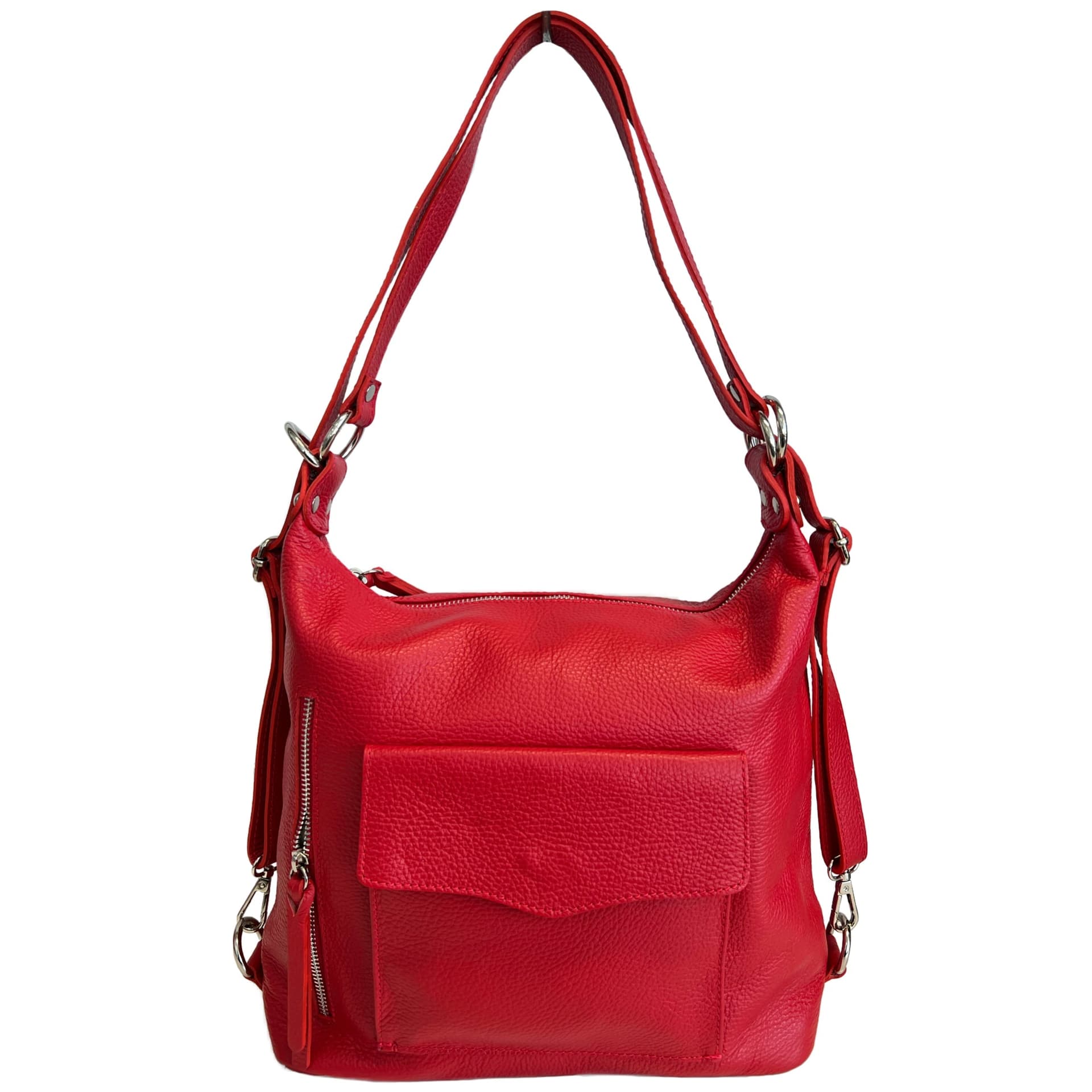 Modarno Borsa a spalla Italiane, borsa a zainetto da donna 2 in 1, in vera pelle in Organizer borsa Modarno - Sesto Fiorentino, commercioVirtuoso.it