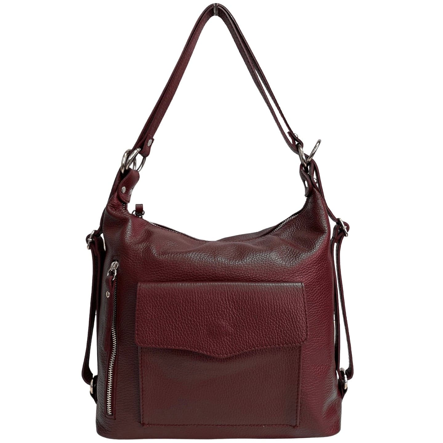 Modarno Borsa a spalla Italiane, borsa a zainetto da donna 2 in 1, in vera pelle in Organizer borsa Modarno - Sesto Fiorentino, commercioVirtuoso.it