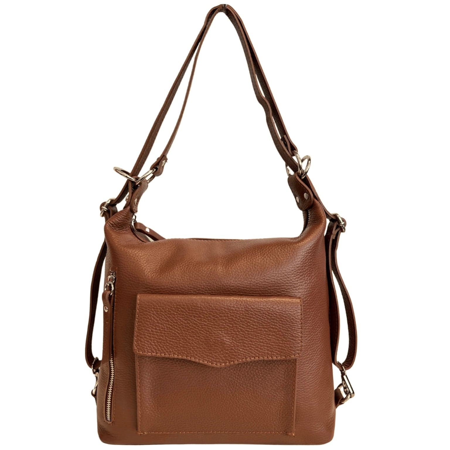 Modarno Borsa a spalla Italiane, borsa a zainetto da donna 2 in 1, in vera pelle in Organizer borsa Modarno - Sesto Fiorentino, commercioVirtuoso.it