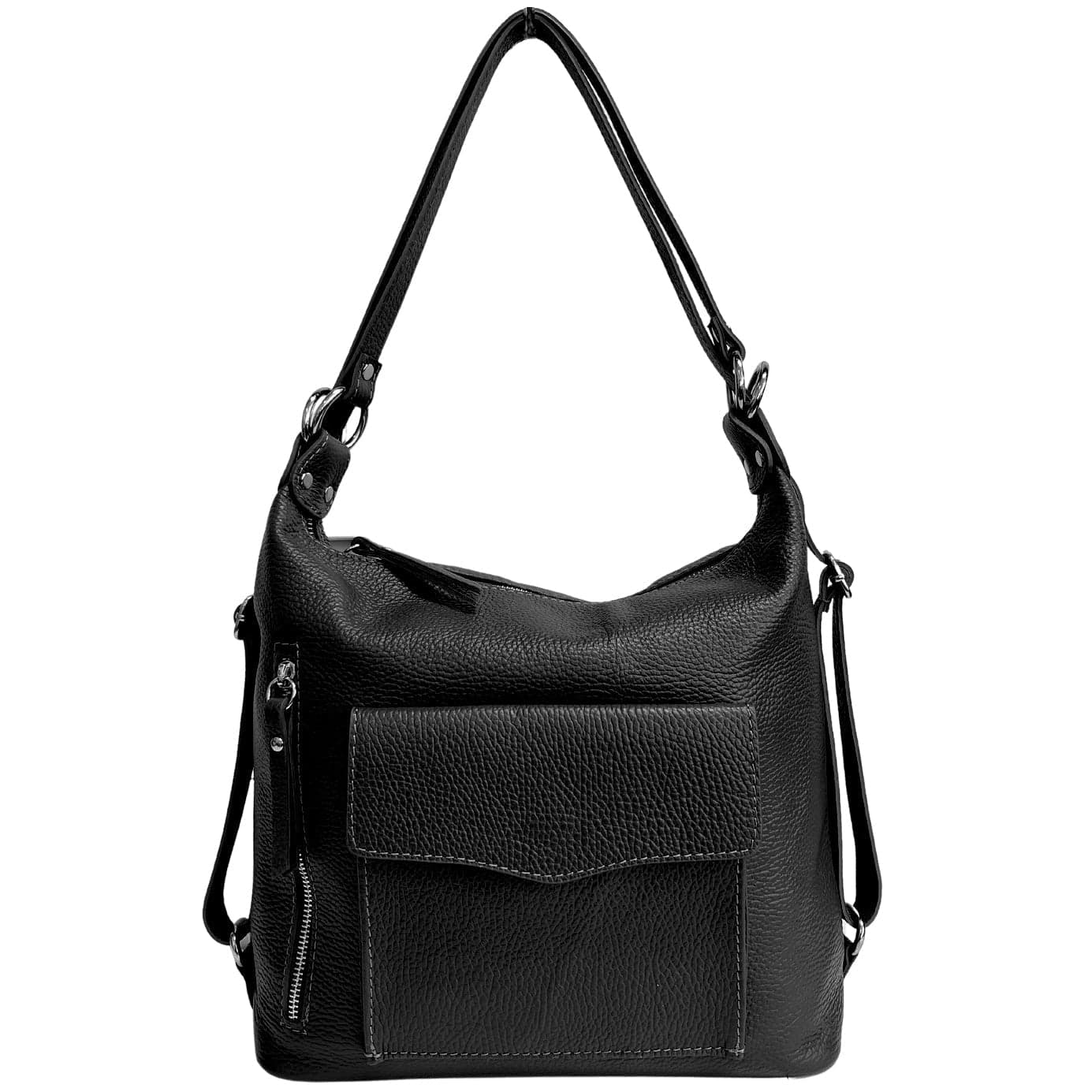 Modarno Borsa a spalla Italiane, borsa a zainetto da donna 2 in 1, in vera pelle in Organizer borsa Modarno - Sesto Fiorentino, commercioVirtuoso.it