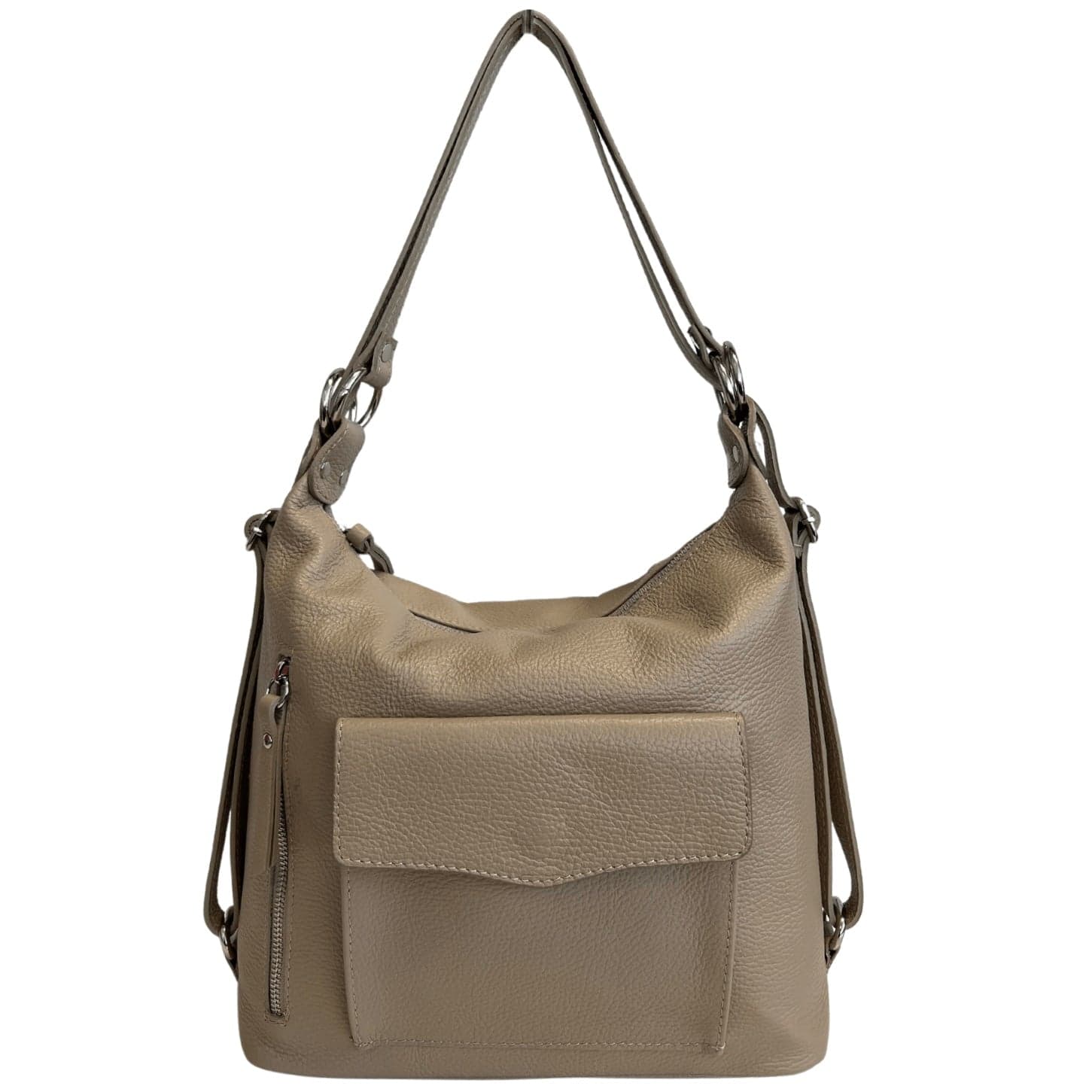 Modarno Borsa a spalla Italiane, borsa a zainetto da donna 2 in 1, in vera pelle in Organizer borsa Modarno - Sesto Fiorentino, commercioVirtuoso.it
