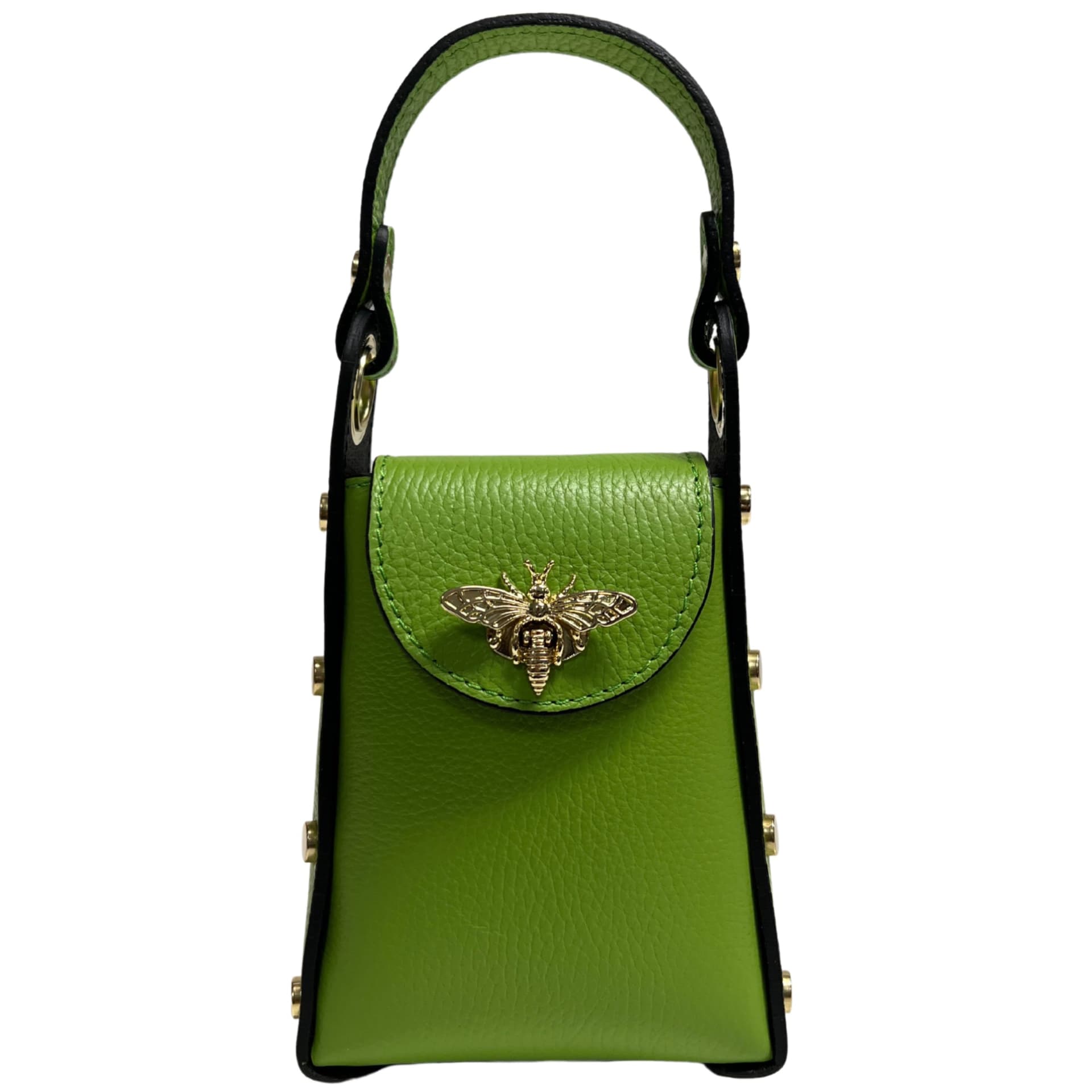 Modarno mini borsa in Vera pelle dollaro con chiusura a moschettone a forma di ape in Organizer borsa Modarno - Sesto Fiorentino, commercioVirtuoso.it