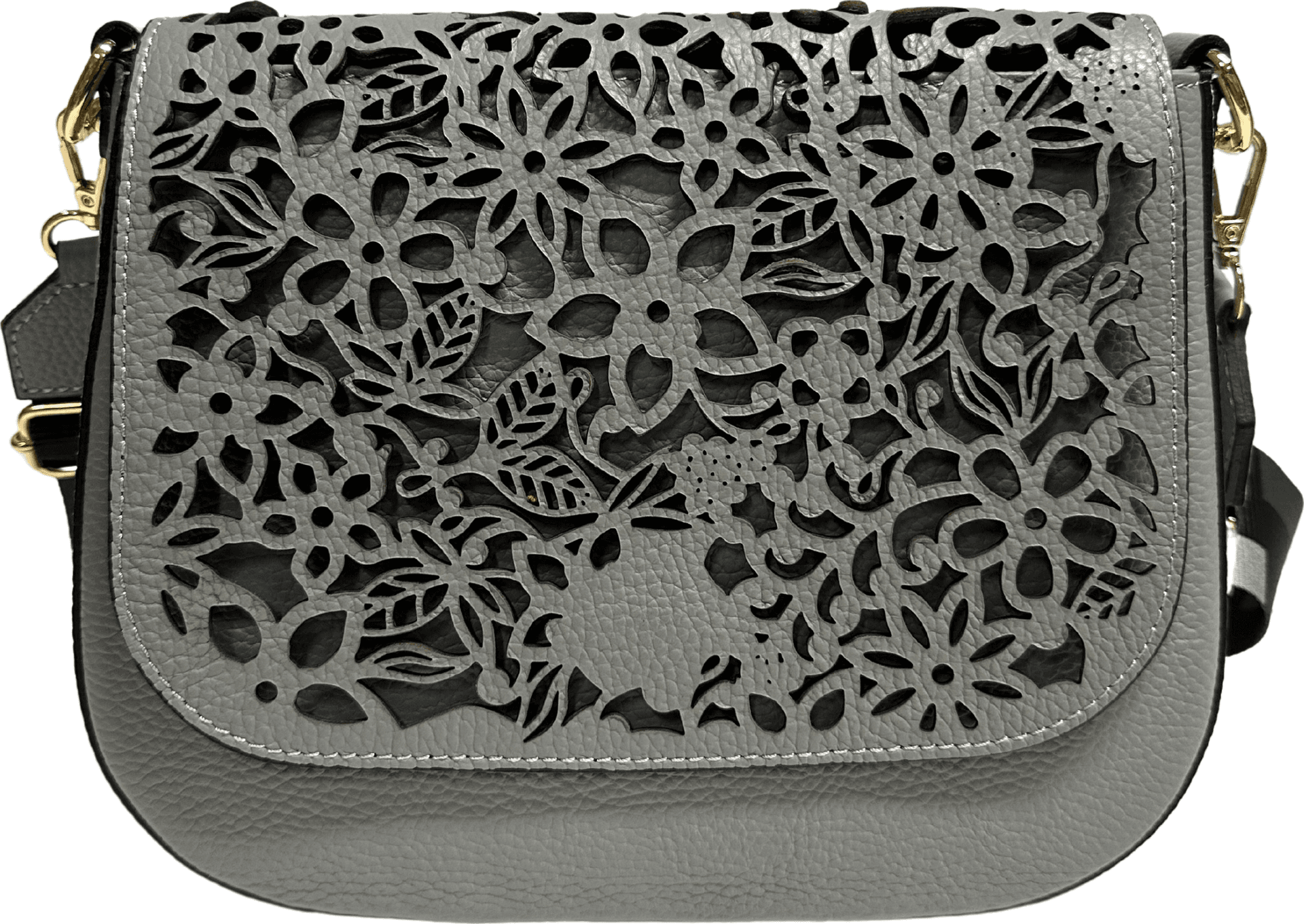 Modarno Borsa a tracolla con stampa floreale realizzata in vera pelle / Borsa donna / Regali per lei in Organizer borsa Modarno - Sesto Fiorentino, commercioVirtuoso.it