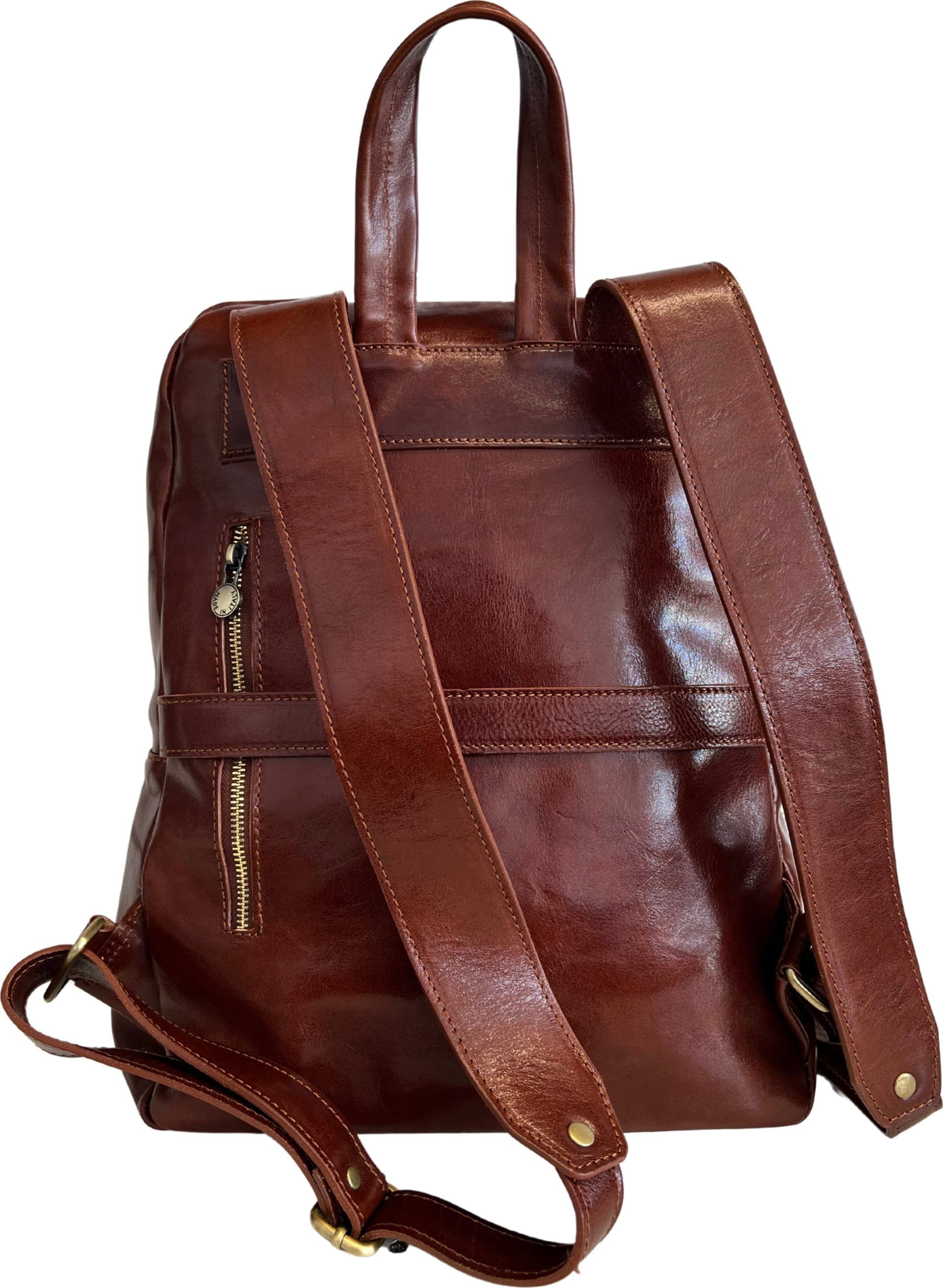 Zaino Michelangelo in vera pelle bovina di alta qualità in Organizer borsa Modarno - Sesto Fiorentino, commercioVirtuoso.it