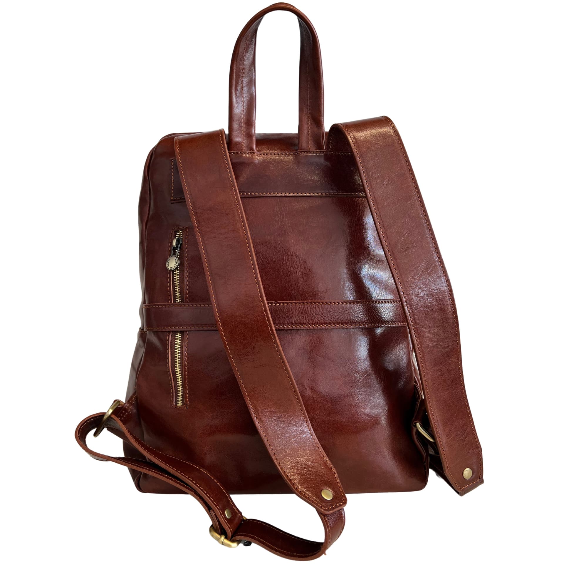 Zaino Michelangelo in vera pelle bovina di alta qualità in Organizer borsa Modarno - Sesto Fiorentino, commercioVirtuoso.it