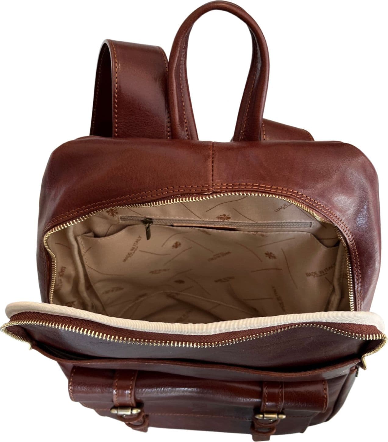 Zaino Michelangelo in vera pelle bovina di alta qualità in Organizer borsa Modarno - Sesto Fiorentino, commercioVirtuoso.it