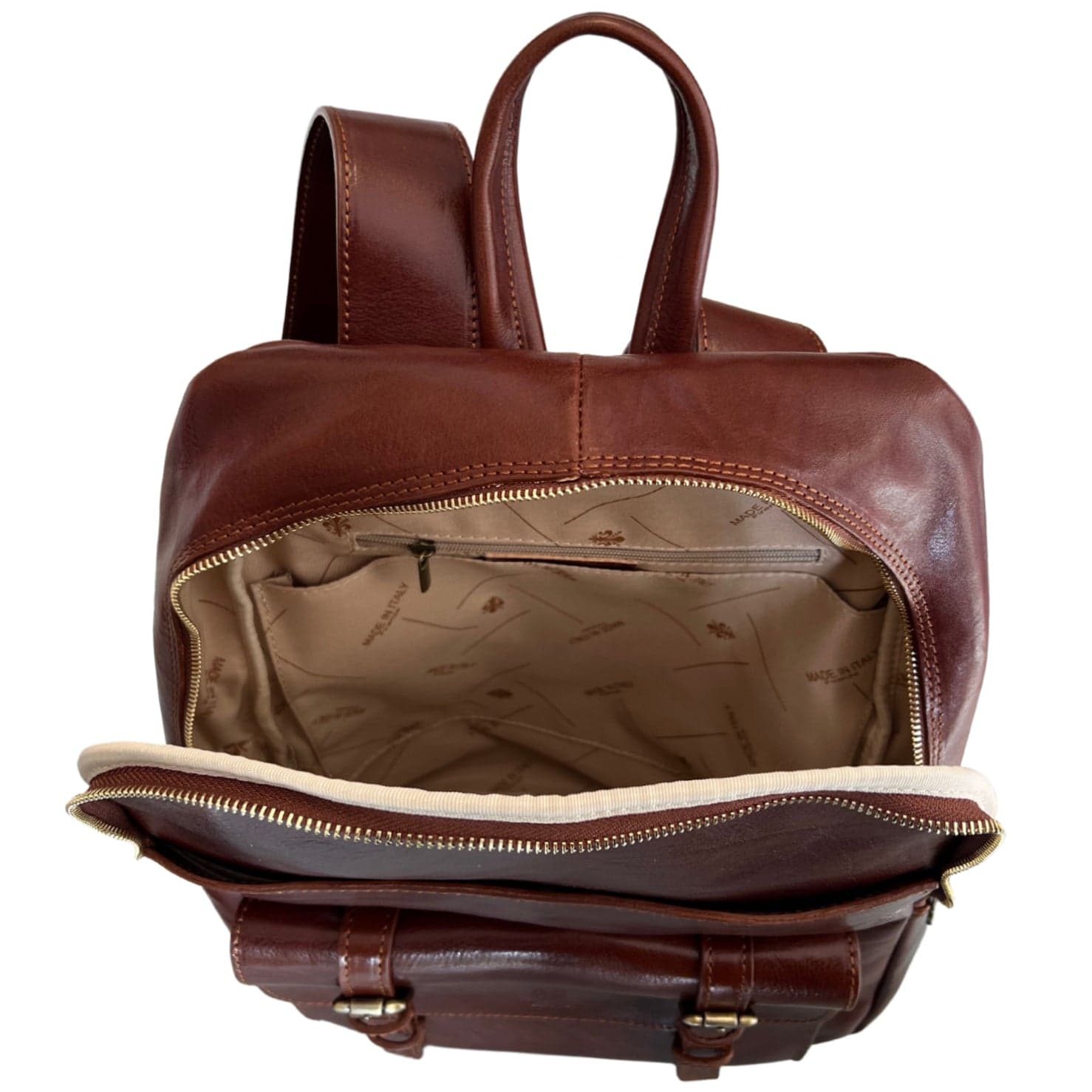 Zaino Michelangelo in vera pelle bovina di alta qualità in Organizer borsa Modarno - Sesto Fiorentino, commercioVirtuoso.it