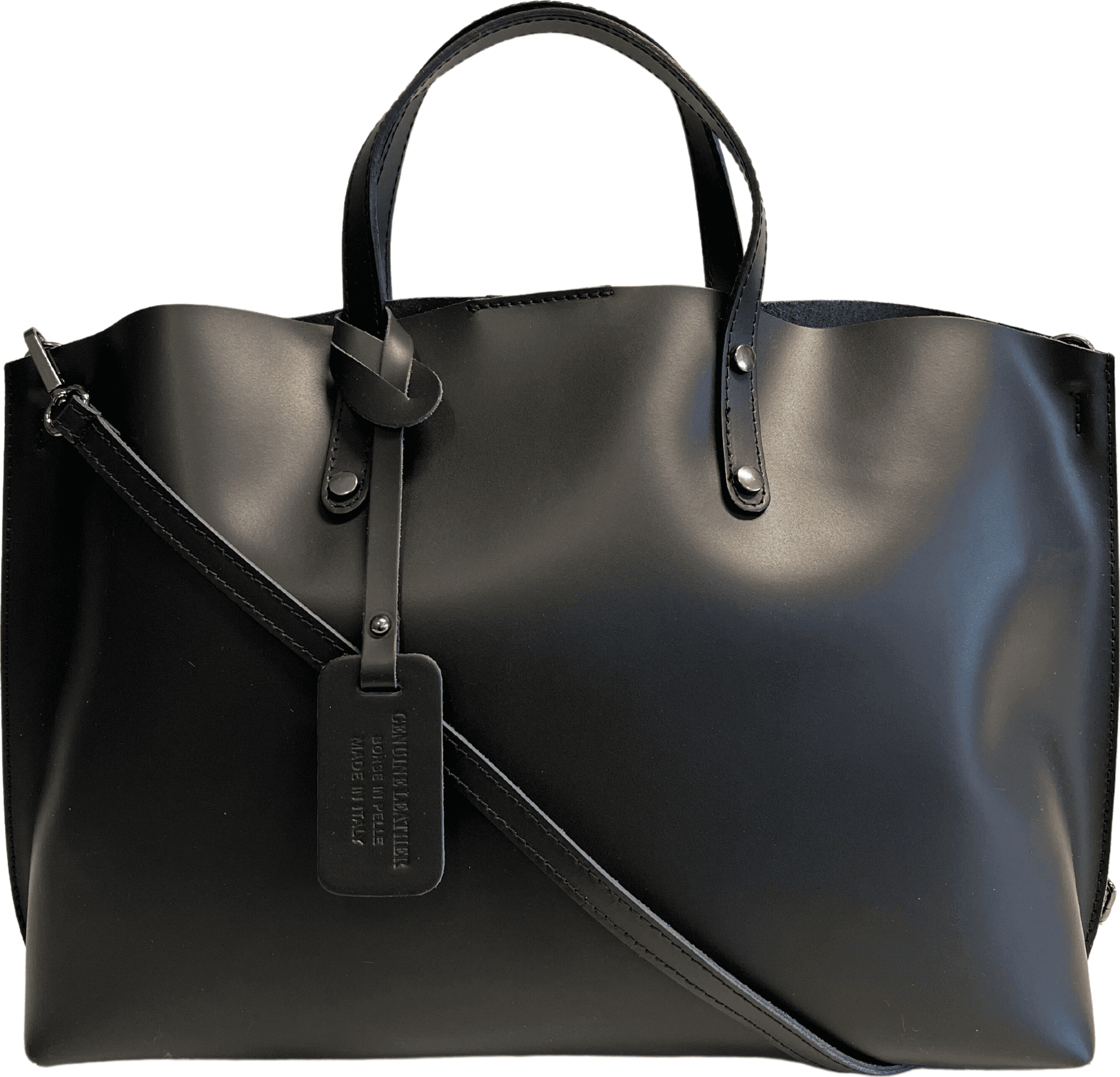 Modarno Borsa Donna Grande a Mano Pelle con Tracolla Shopper
