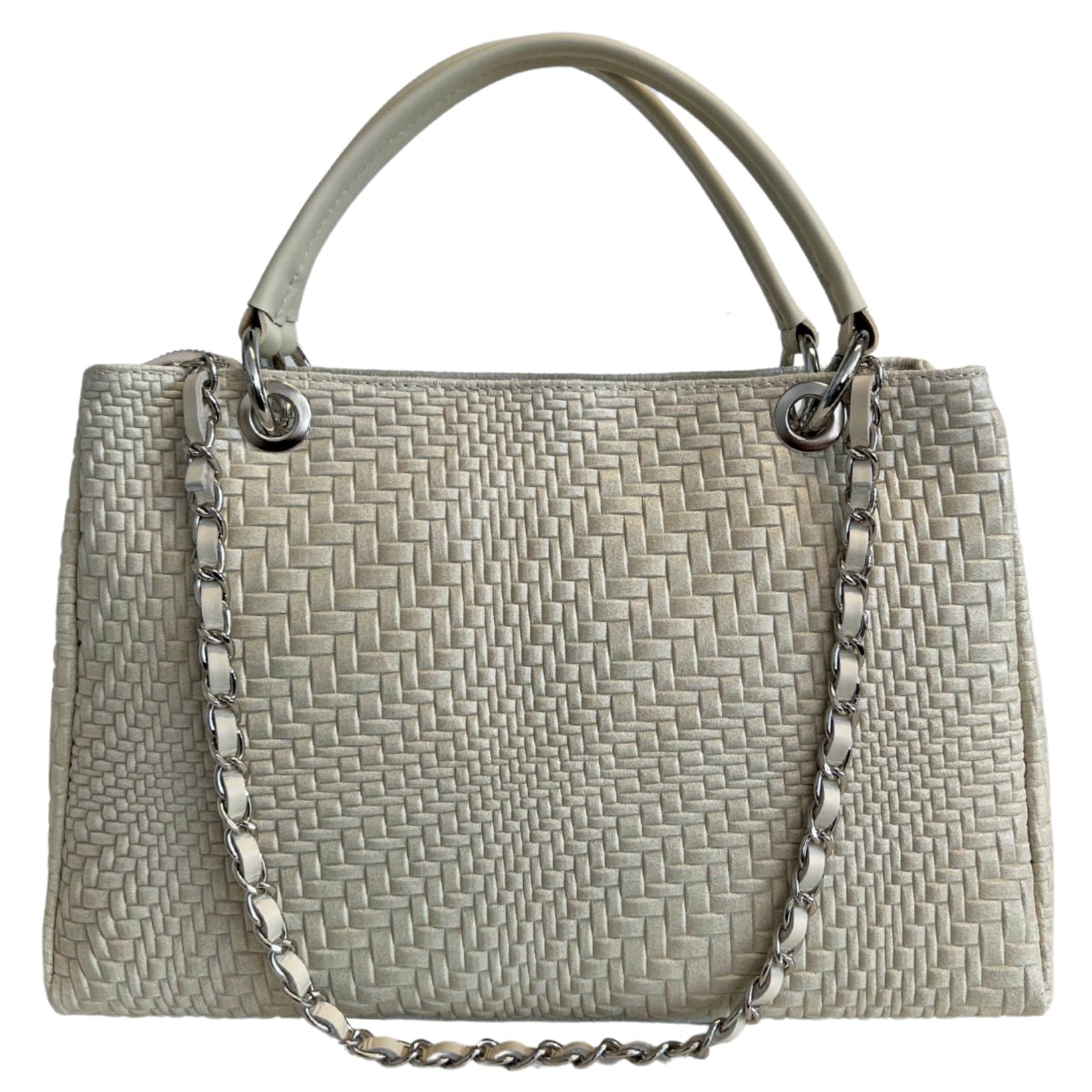 Modarno Borsa a mano da donna in vera pelle con tracolla 35x15x22 cm in Organizer borsa Modarno - Sesto Fiorentino, commercioVirtuoso.it