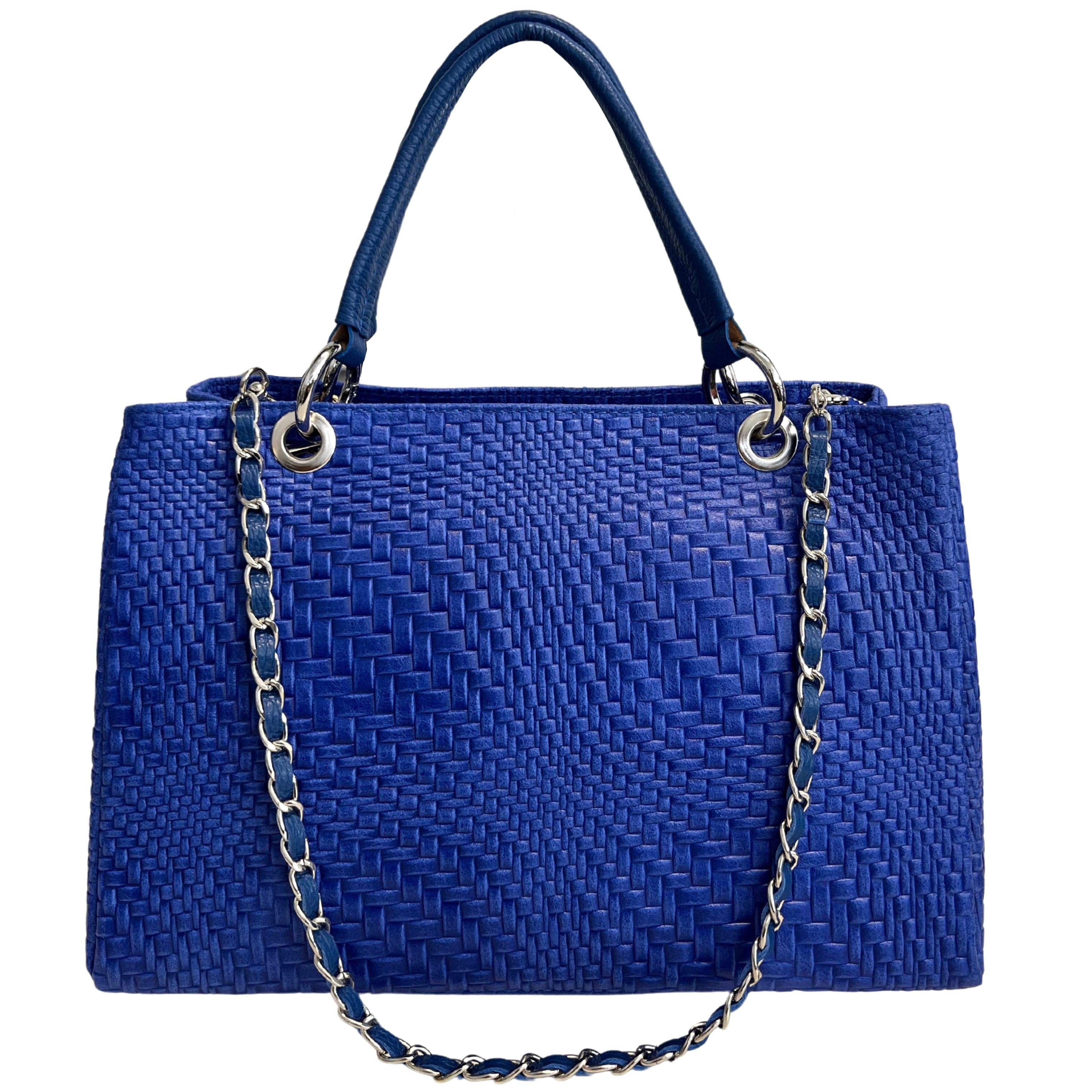 Modarno Borsa a mano da donna in vera pelle con tracolla 35x15x22 cm in Organizer borsa Modarno - Sesto Fiorentino, commercioVirtuoso.it