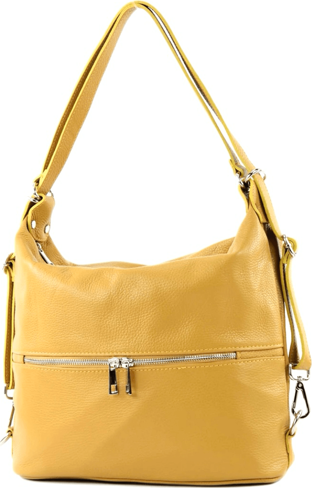 Modarno Borsa spalla da donna e borsa zaino 2 in 1 realizzato a mano, in vera pelle in Organizer borsa Modarno - Sesto Fiorentino, commercioVirtuoso.it