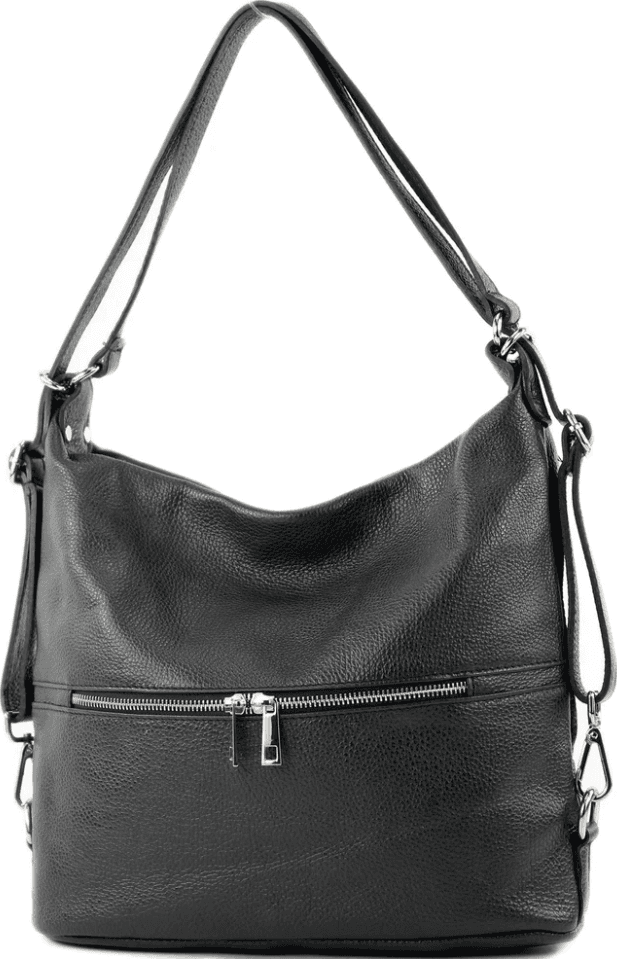 Modarno Borsa spalla da donna e borsa zaino 2 in 1 realizzato a mano, in vera pelle in Organizer borsa Modarno - Sesto Fiorentino, commercioVirtuoso.it